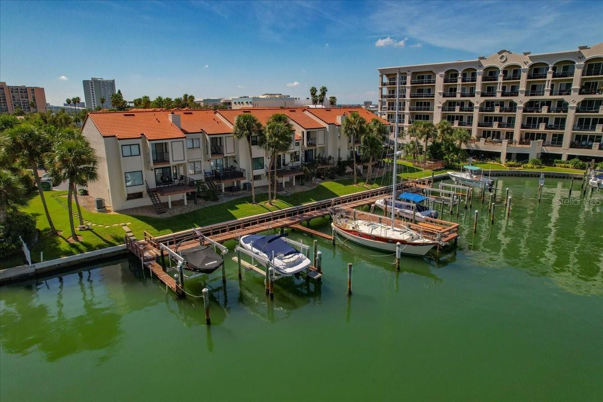 Private Community Deep Water Boat Slips - 240 WINDWARD PSGE #702, CLEARWATER