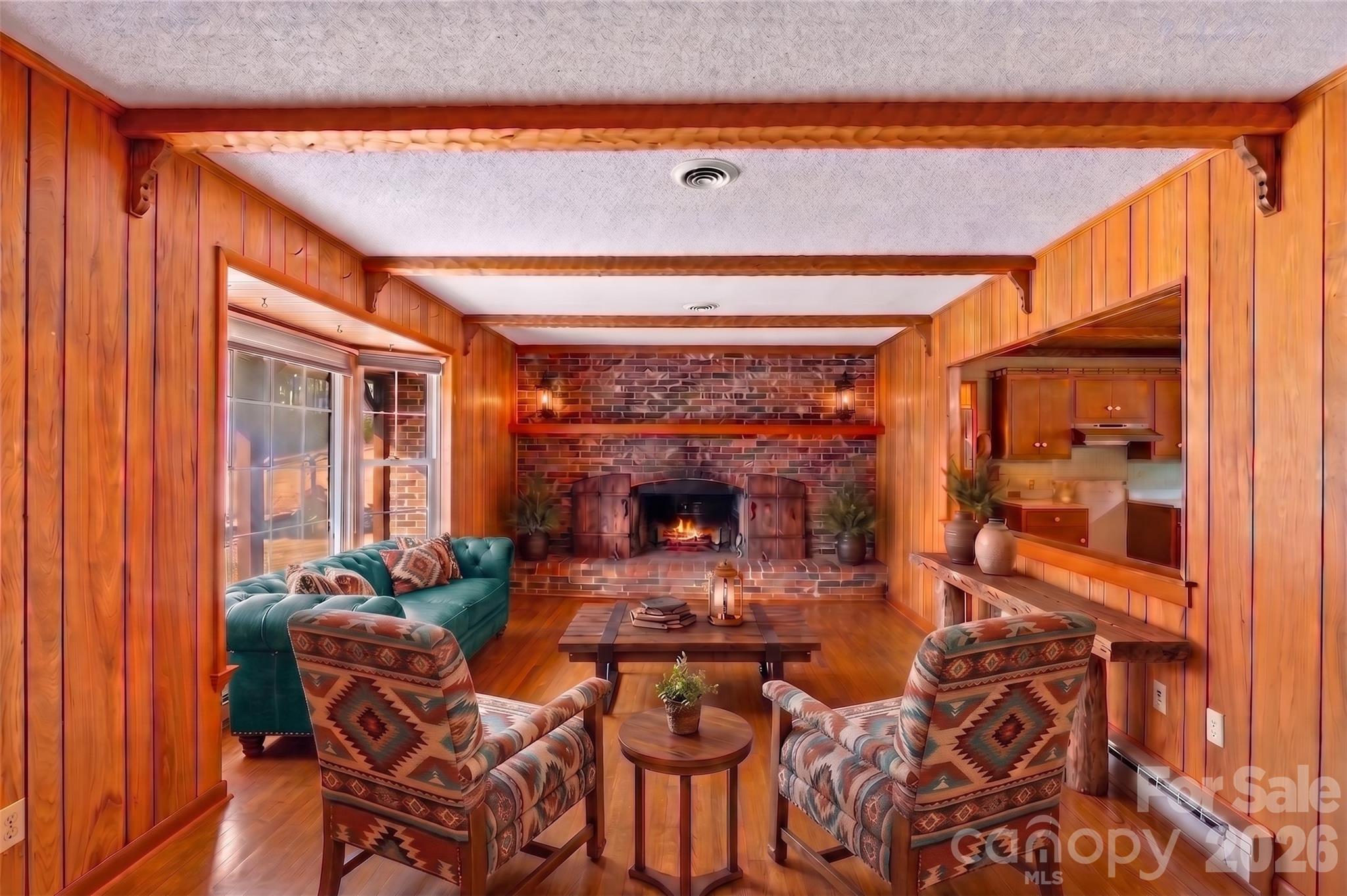 VIRTUALLY STAGED LIVING ROOM - 591 Landrum Road, Columbus