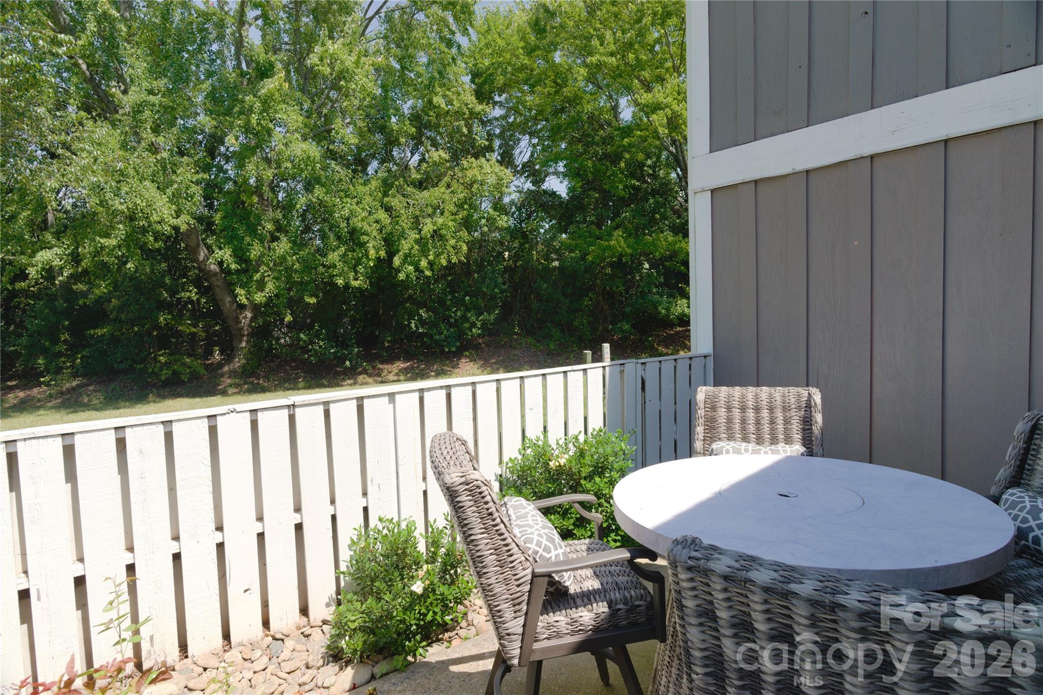 Back patio - 7615 Woods Lane, Cornelius