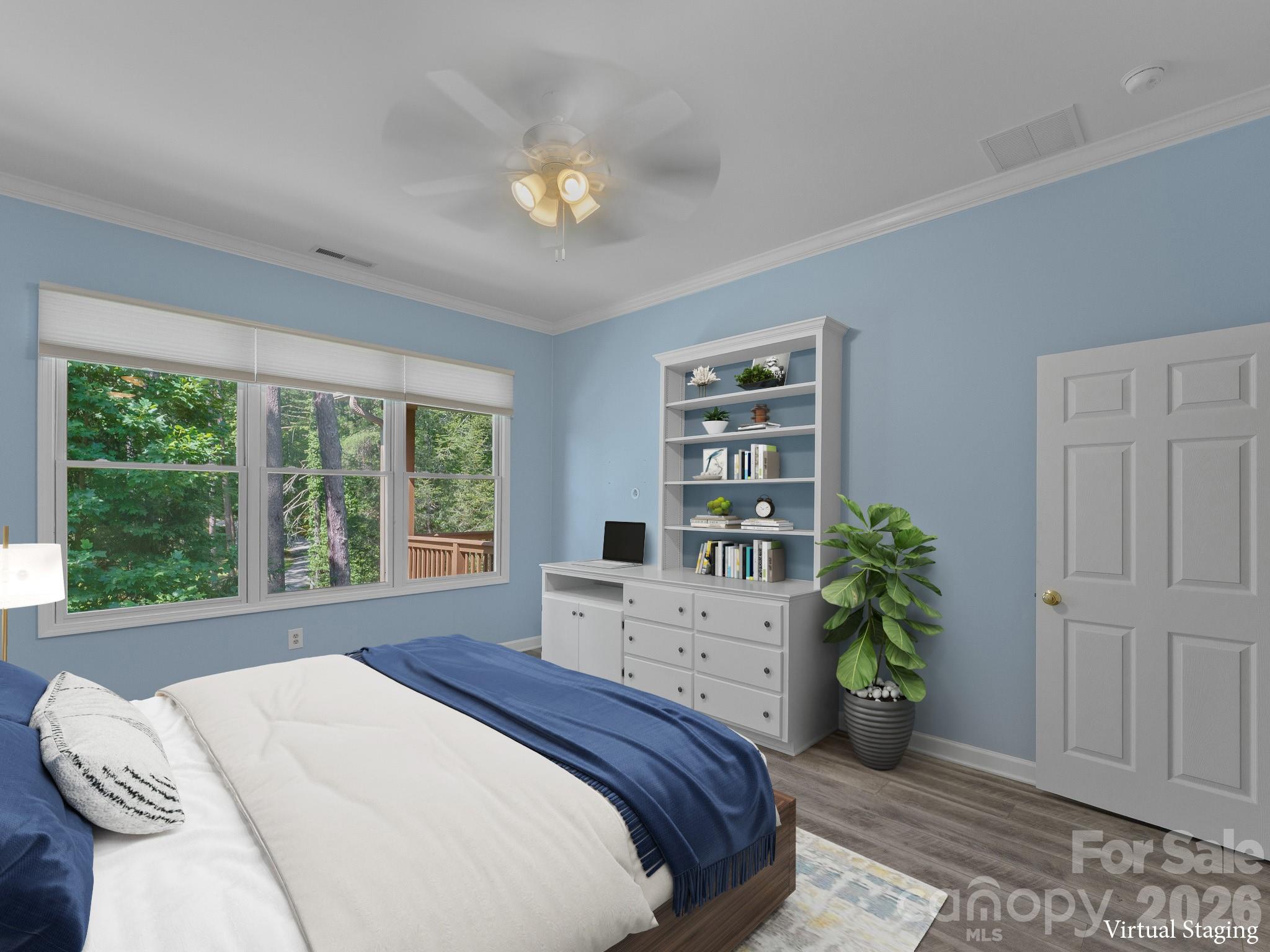 Primary Bedroom - 47 Ridgetop Circle, Brevard