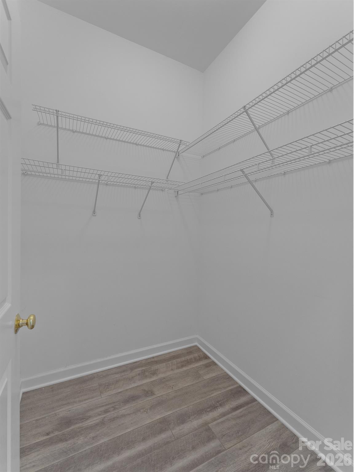 Primary Bedroom Walk-In Closet - 47 Ridgetop Circle, Brevard