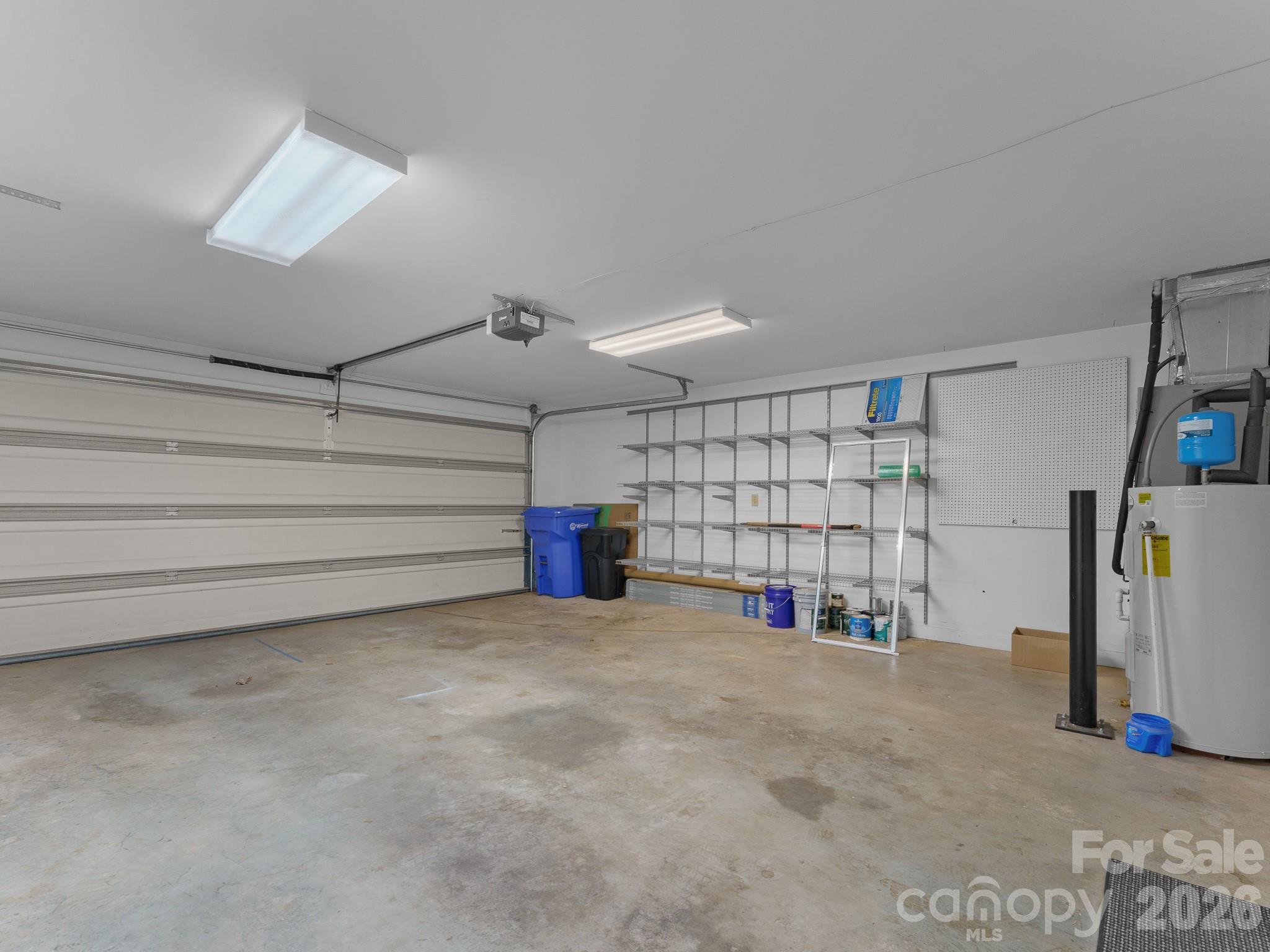 Attached Two-Car Garage - 47 Ridgetop Circle, Brevard