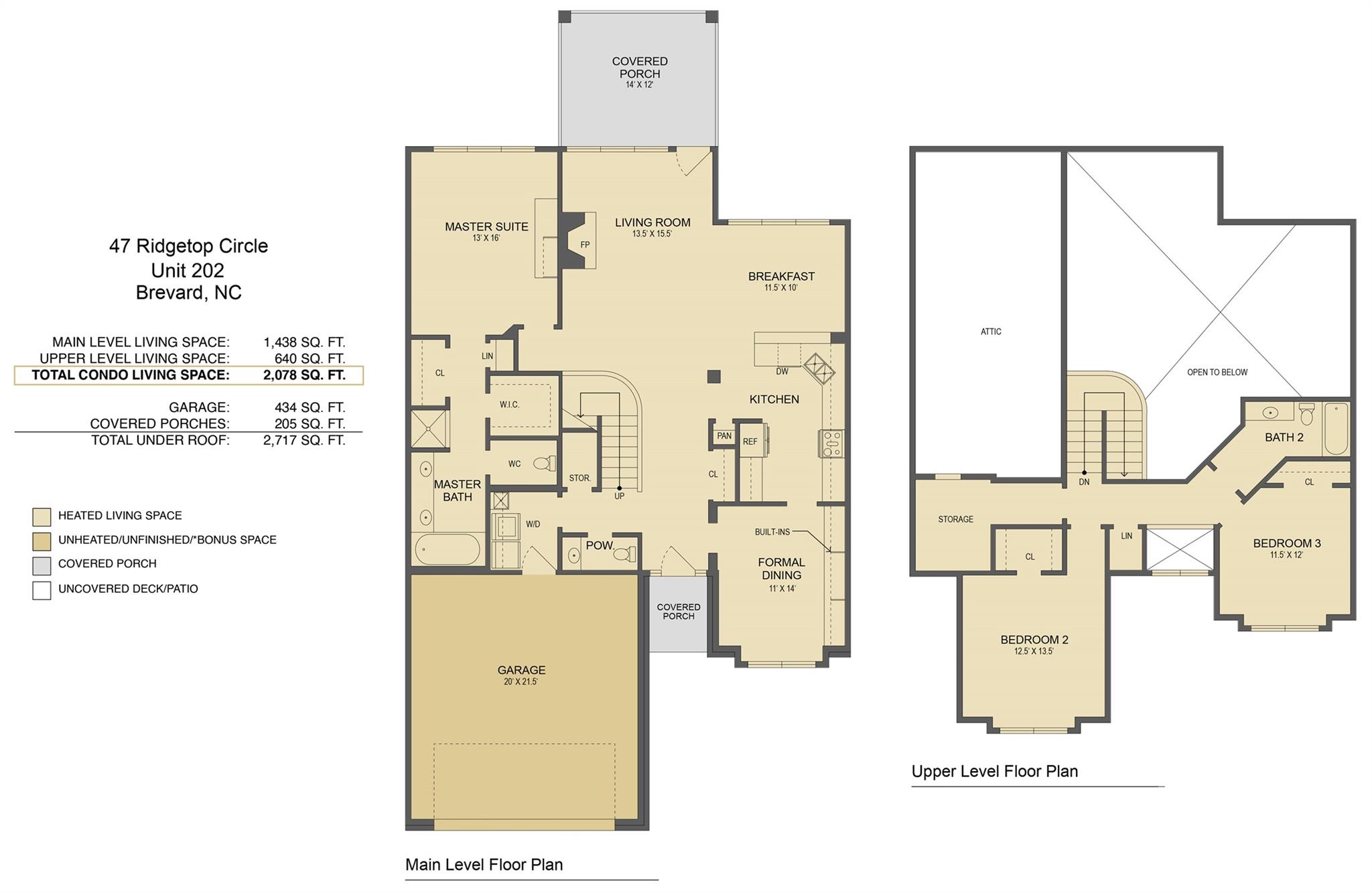Floor Plan - 47 Ridgetop Circle, Brevard
