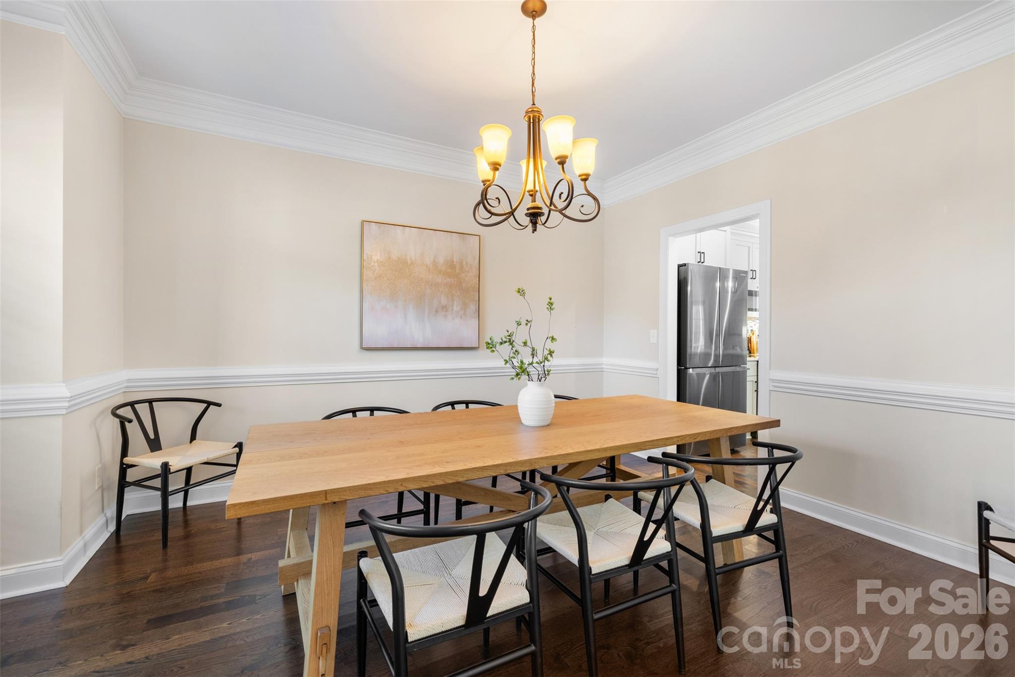 Formal dining room - 5508 Tillery Lane, Gastonia