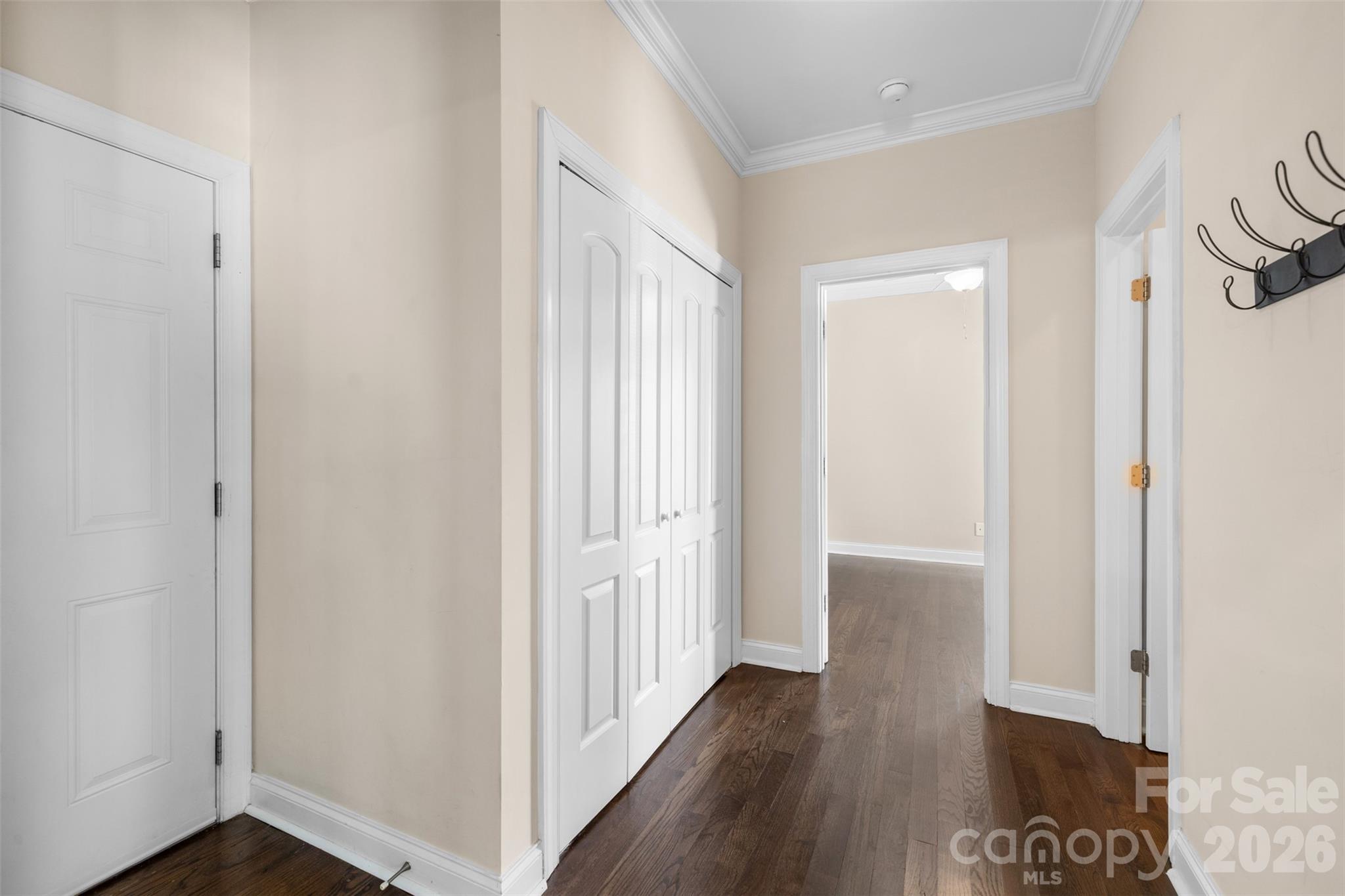 Entry from garage with laundry closet - 5508 Tillery Lane, Gastonia