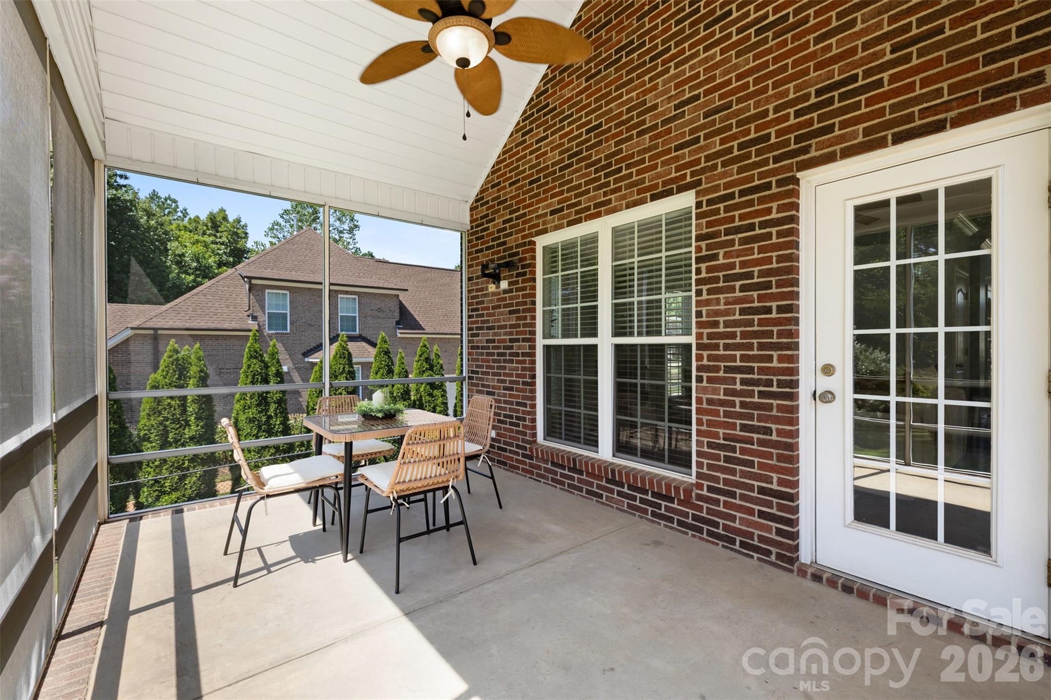 Screened porch - 5508 Tillery Lane, Gastonia