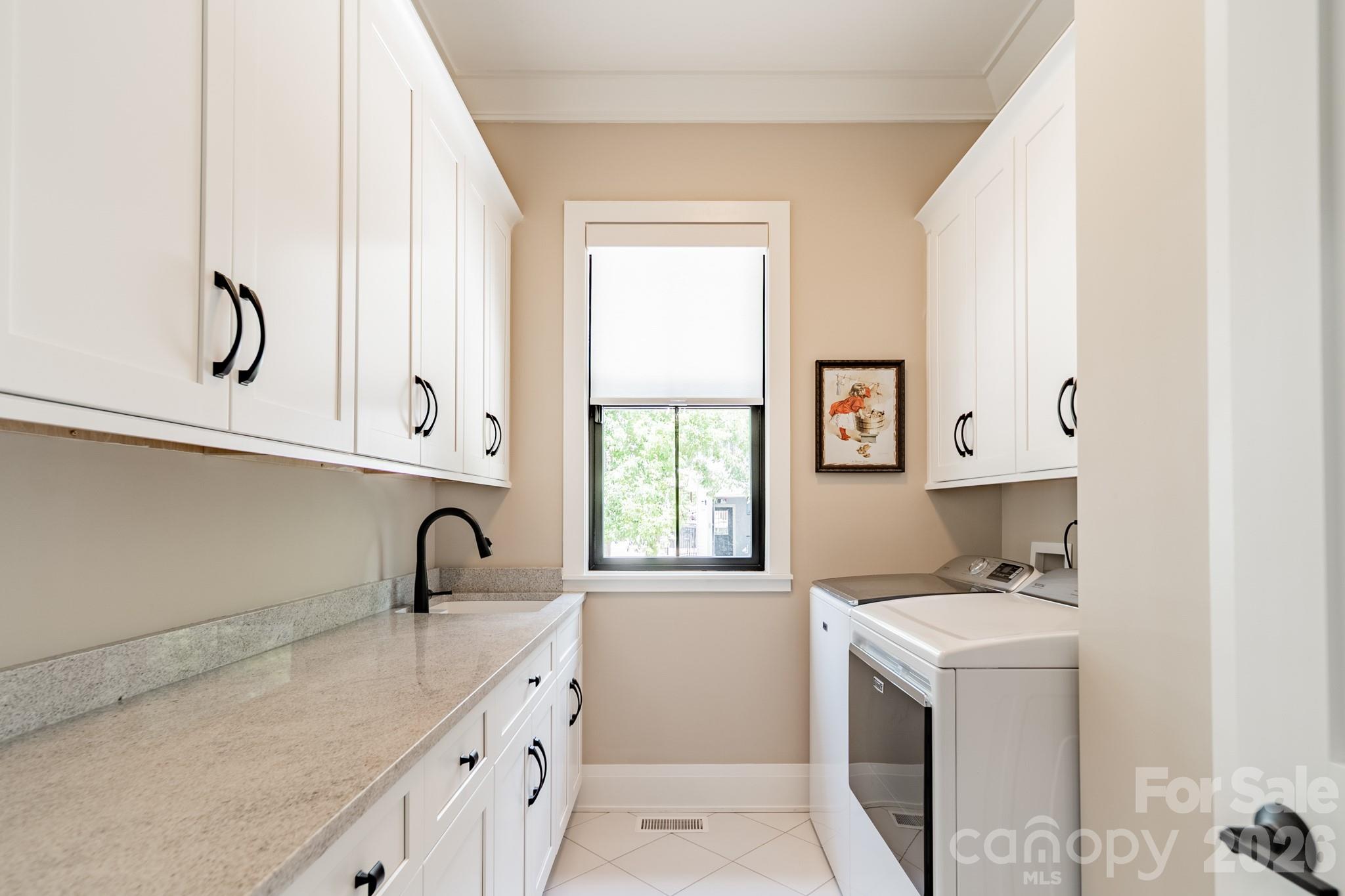 Laundry with Storage - 1725 Turtlewood Drive, Waxhaw