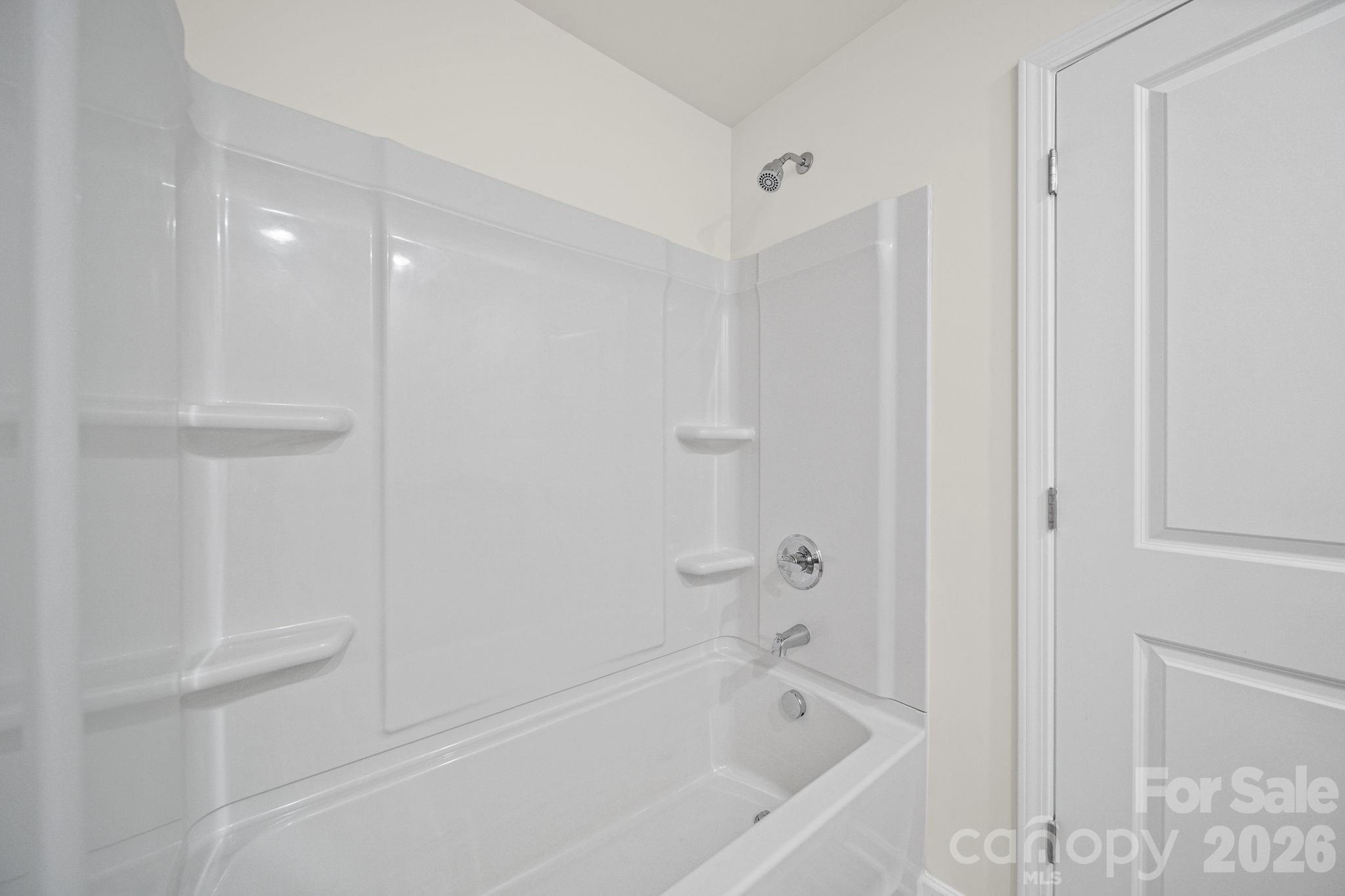Tub/Shower Combo in Primary Bathroom - 203 Hermitage Court, Shelby