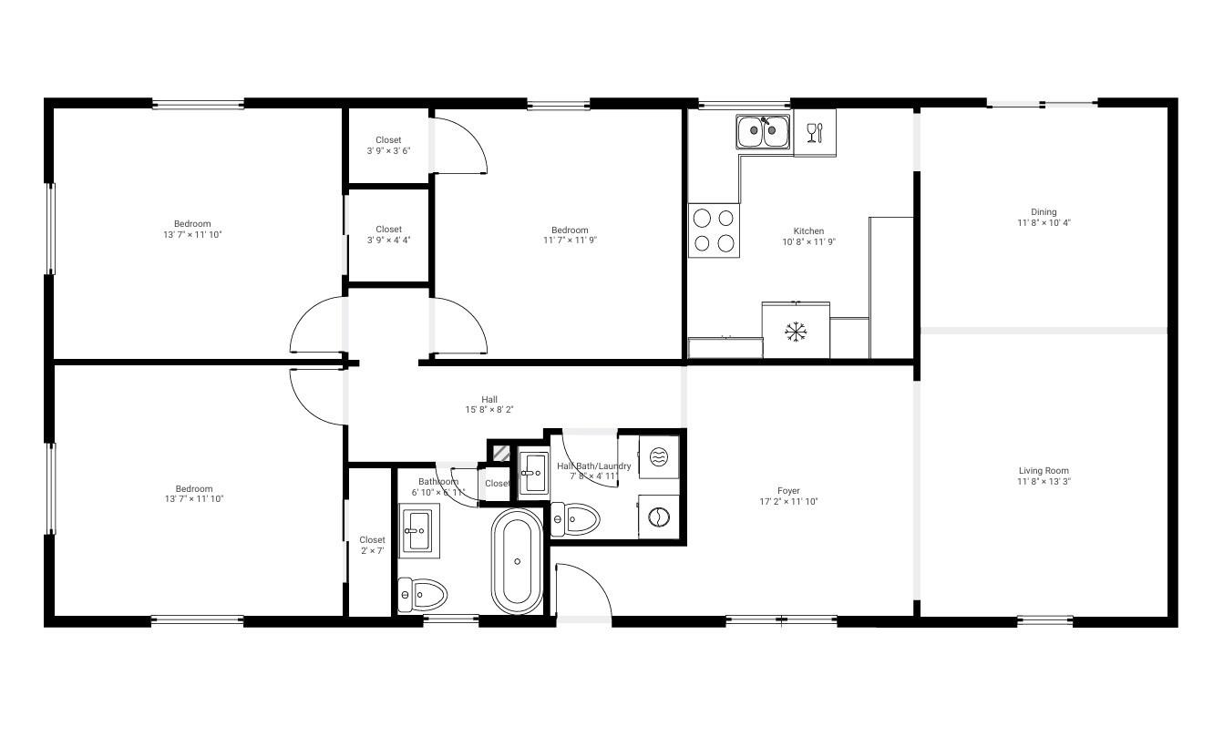 Floor Plan - 325 Glenwood Drive, Mooresville