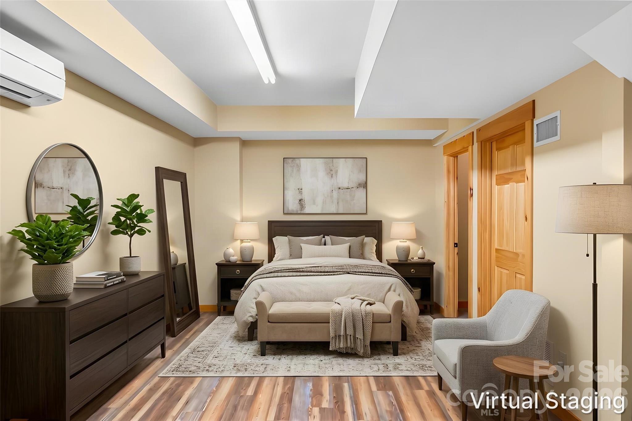 Basement virtually staged - 204 Mountain Vista Drive, Nebo