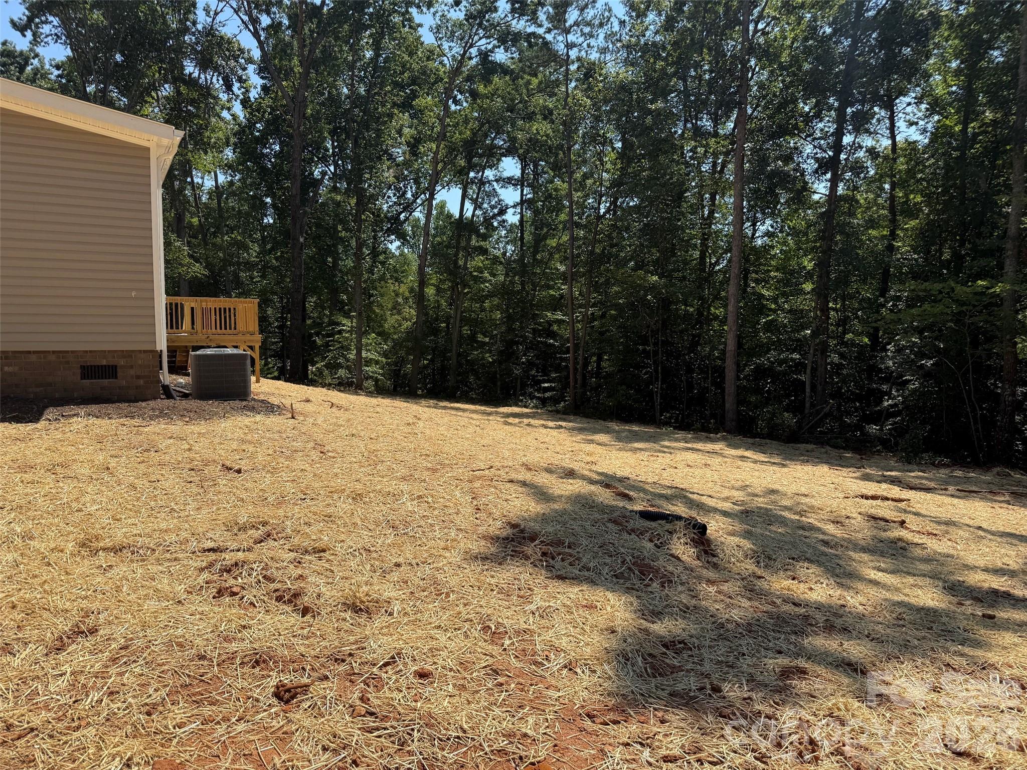 BACK YARD - 2617 Hudlow Road, Forest City