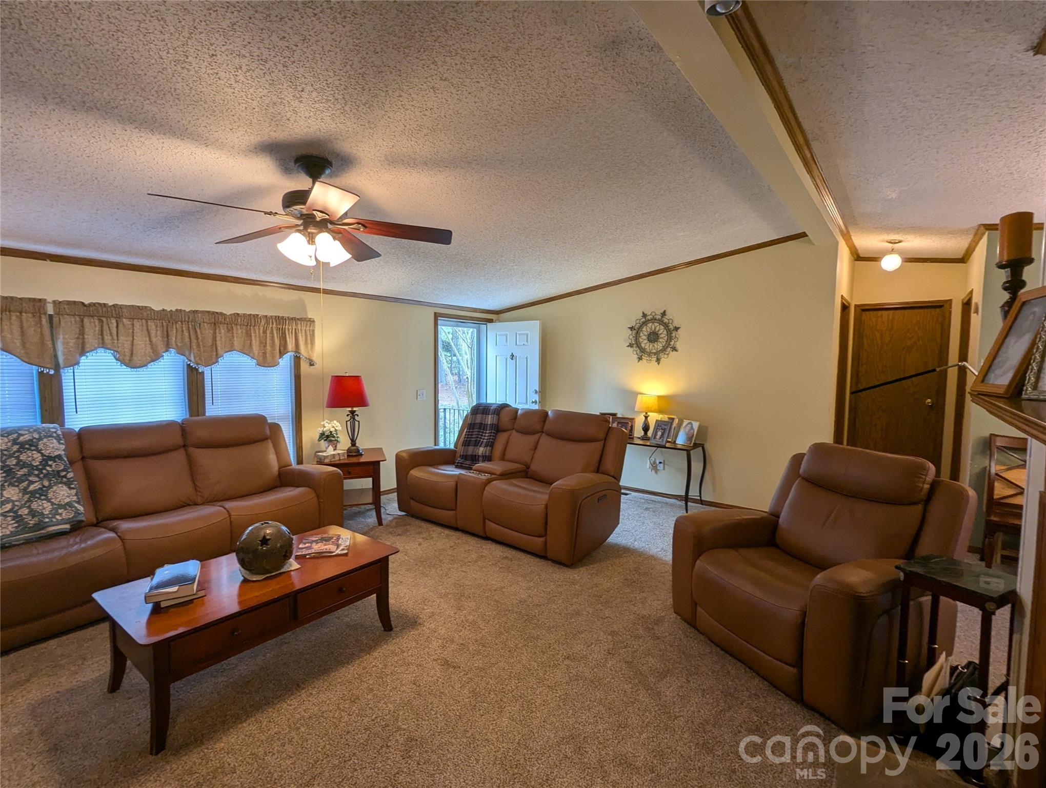 Spacious Living Room - 6846 Potter Road, Matthews
