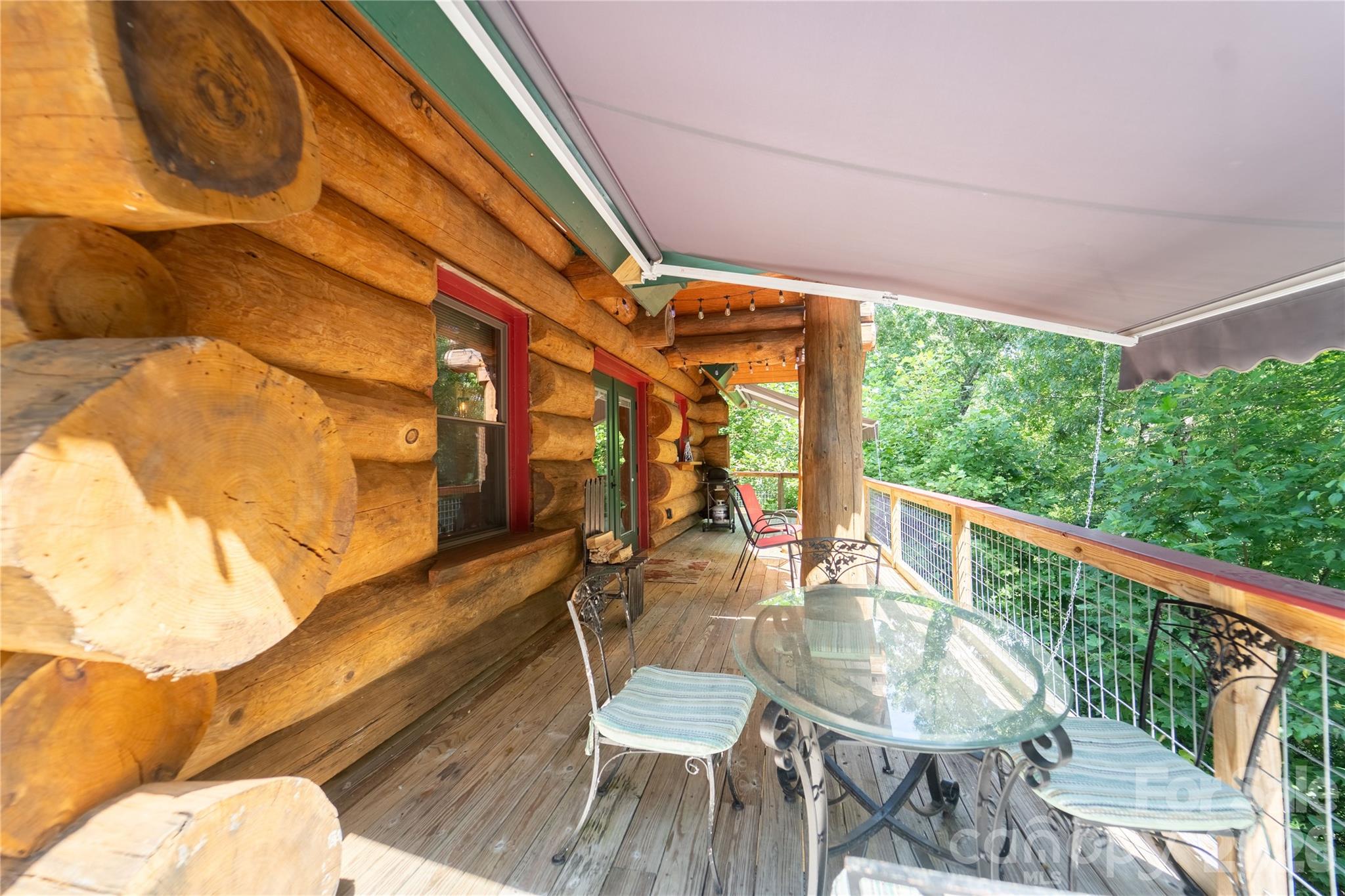 main level deck - 142 W Southwood Drive, Brevard