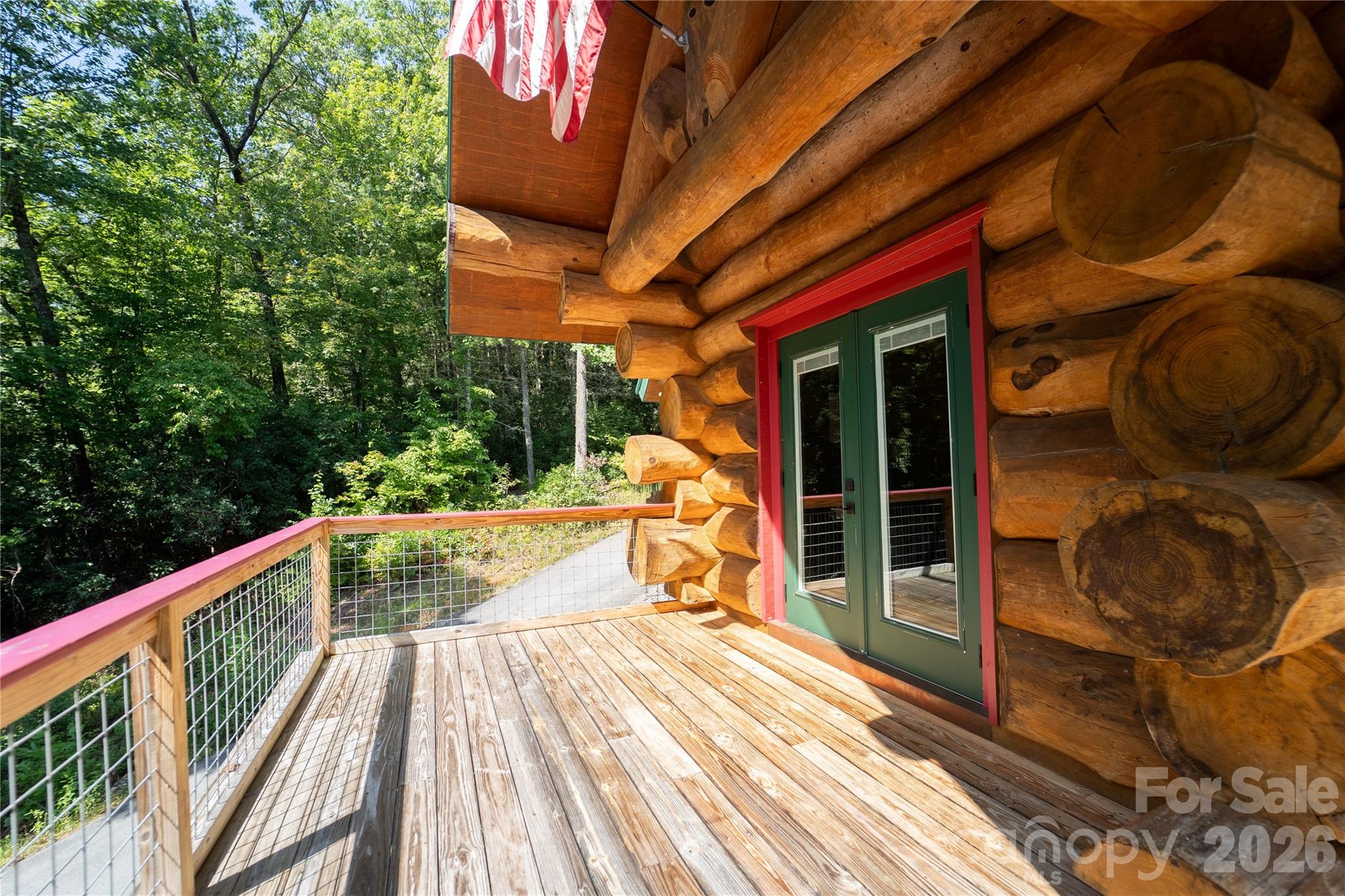 main level deck - 142 W Southwood Drive, Brevard