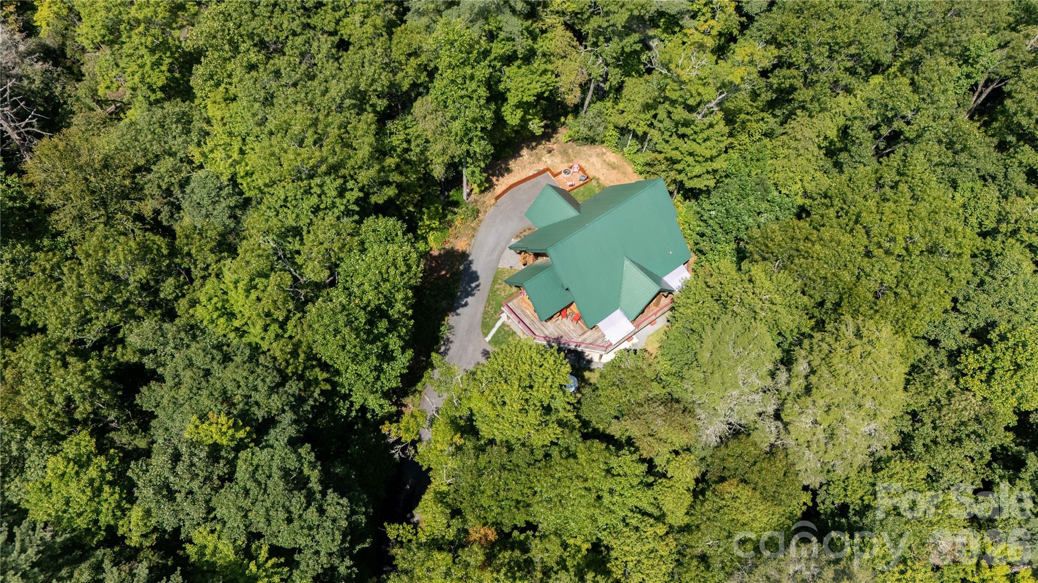 aerial view - 142 W Southwood Drive, Brevard