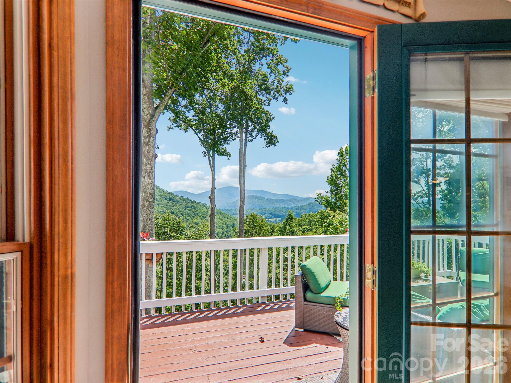 French doors open to the out door living space. - 16 Hobe Crest, Hendersonville