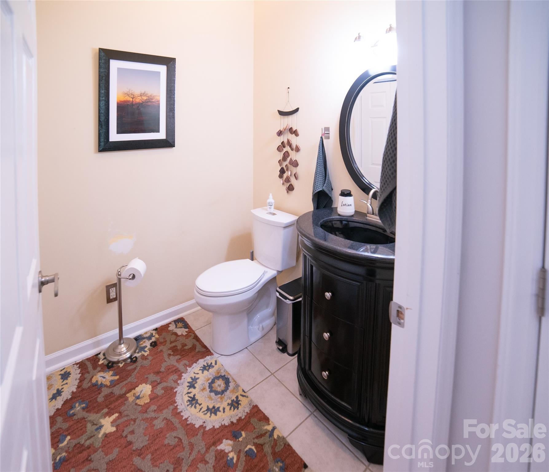 Main level half Bath - 140 Lady Slipper Lane SW, Valdese