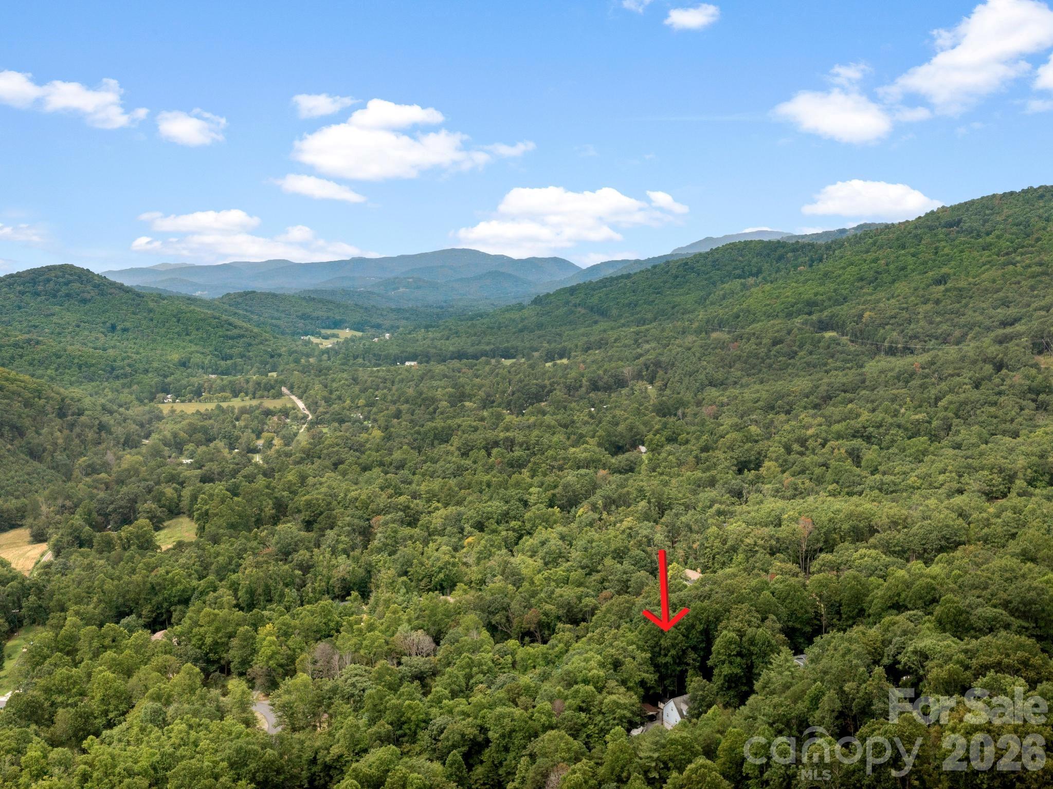 Location from aerial view. - 41 Bear Trail, Fairview