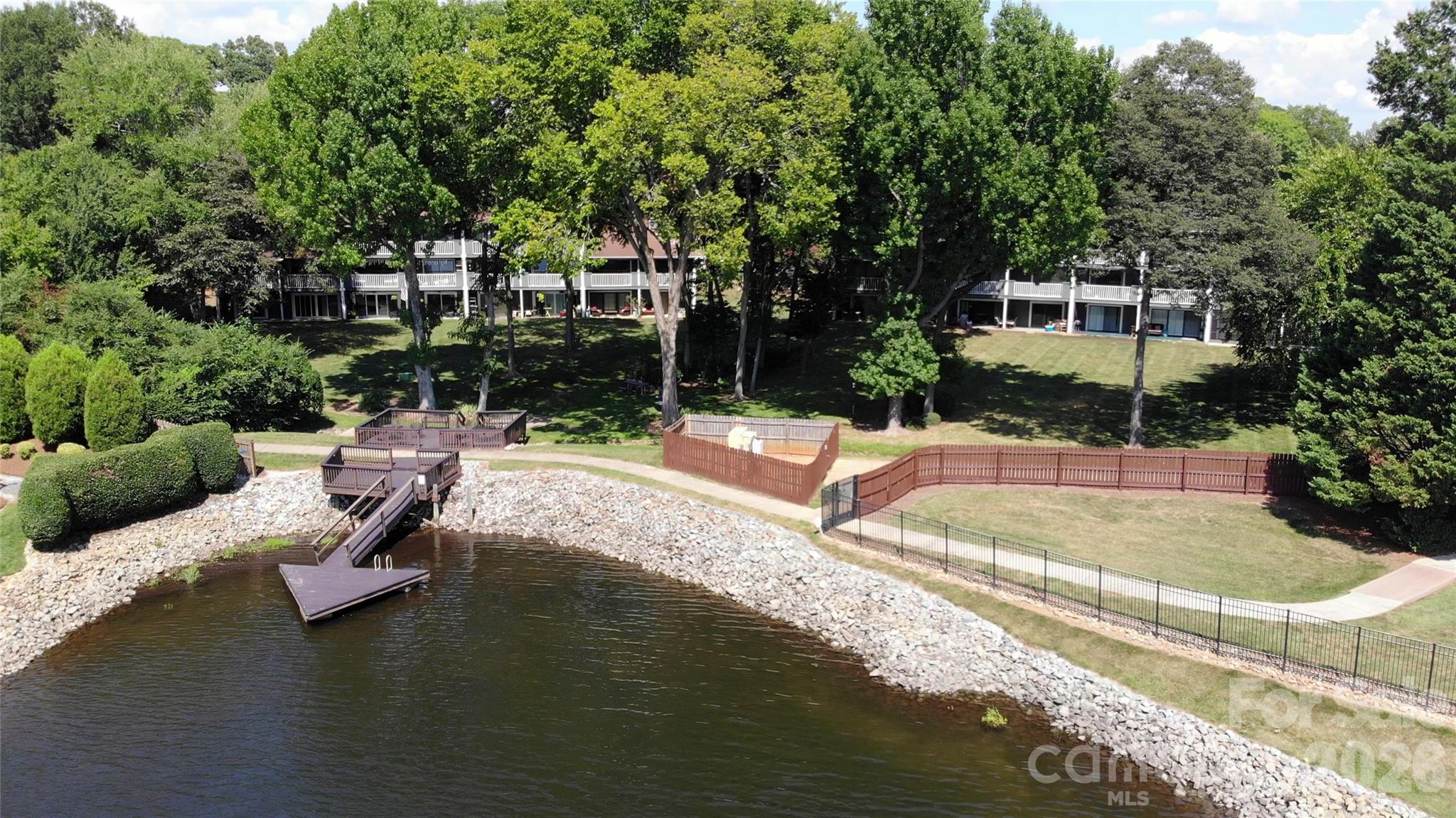 Day dock and condo buildings - 7615 Woods Lane, Cornelius