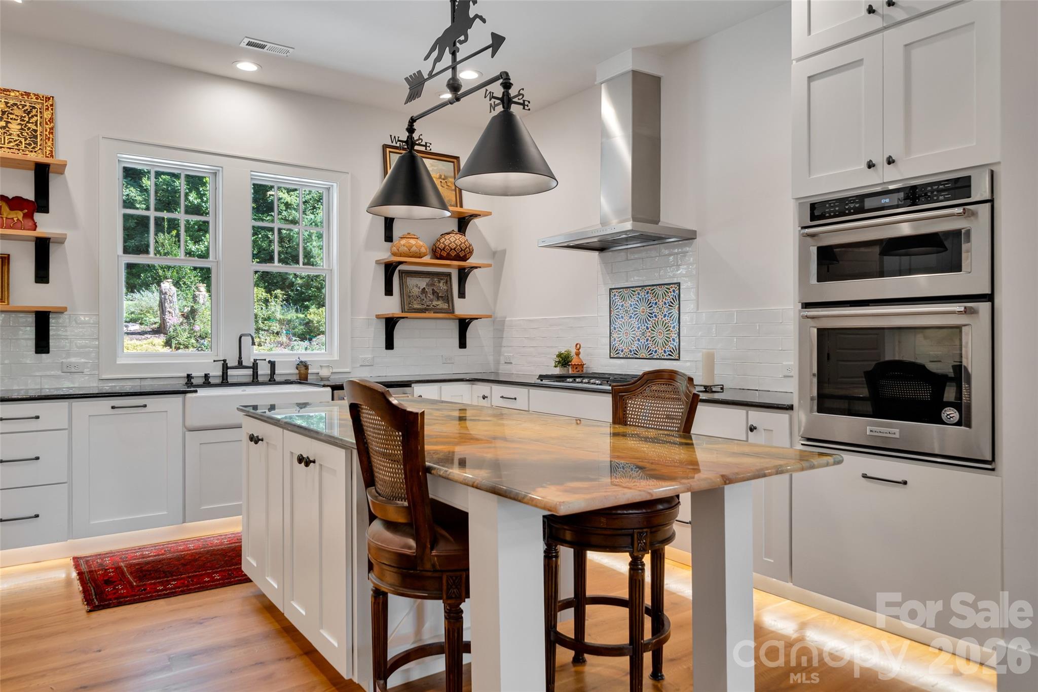 Kitchen Island with counter seating - 442 Autumn Sky Drive, Hendersonville
