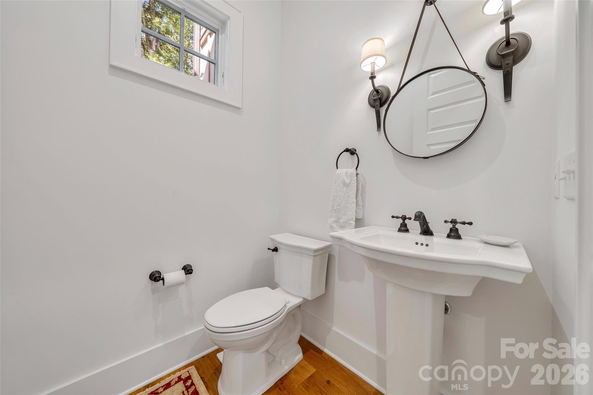 Half bath on the main level - 442 Autumn Sky Drive, Hendersonville