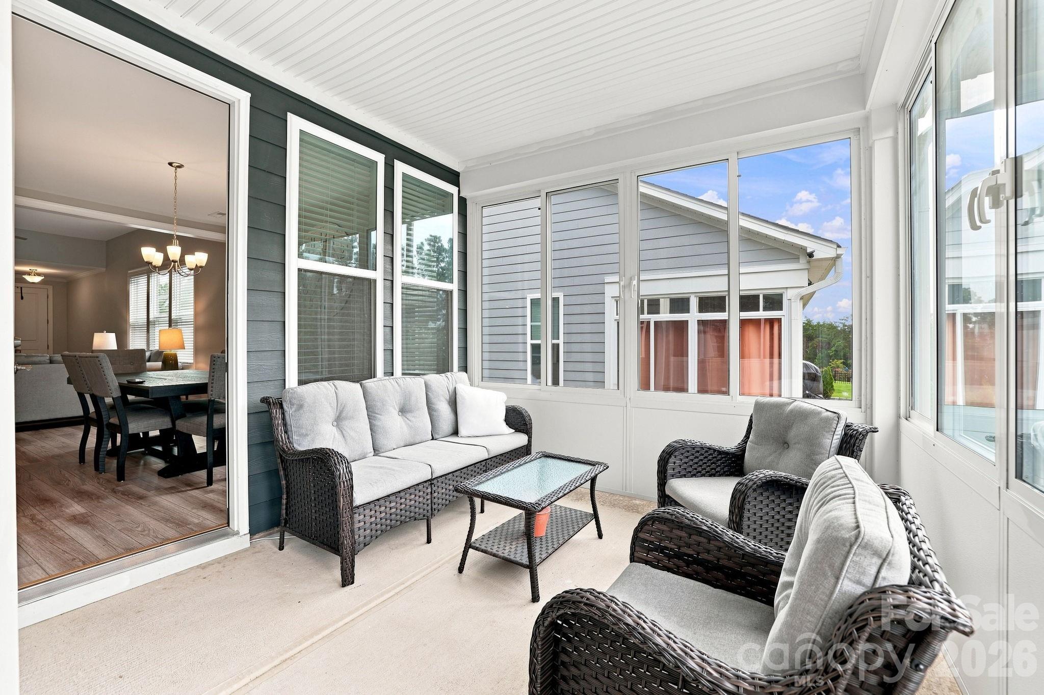 Enclosed Back Patio - 3038 Trace Meadow Court, York