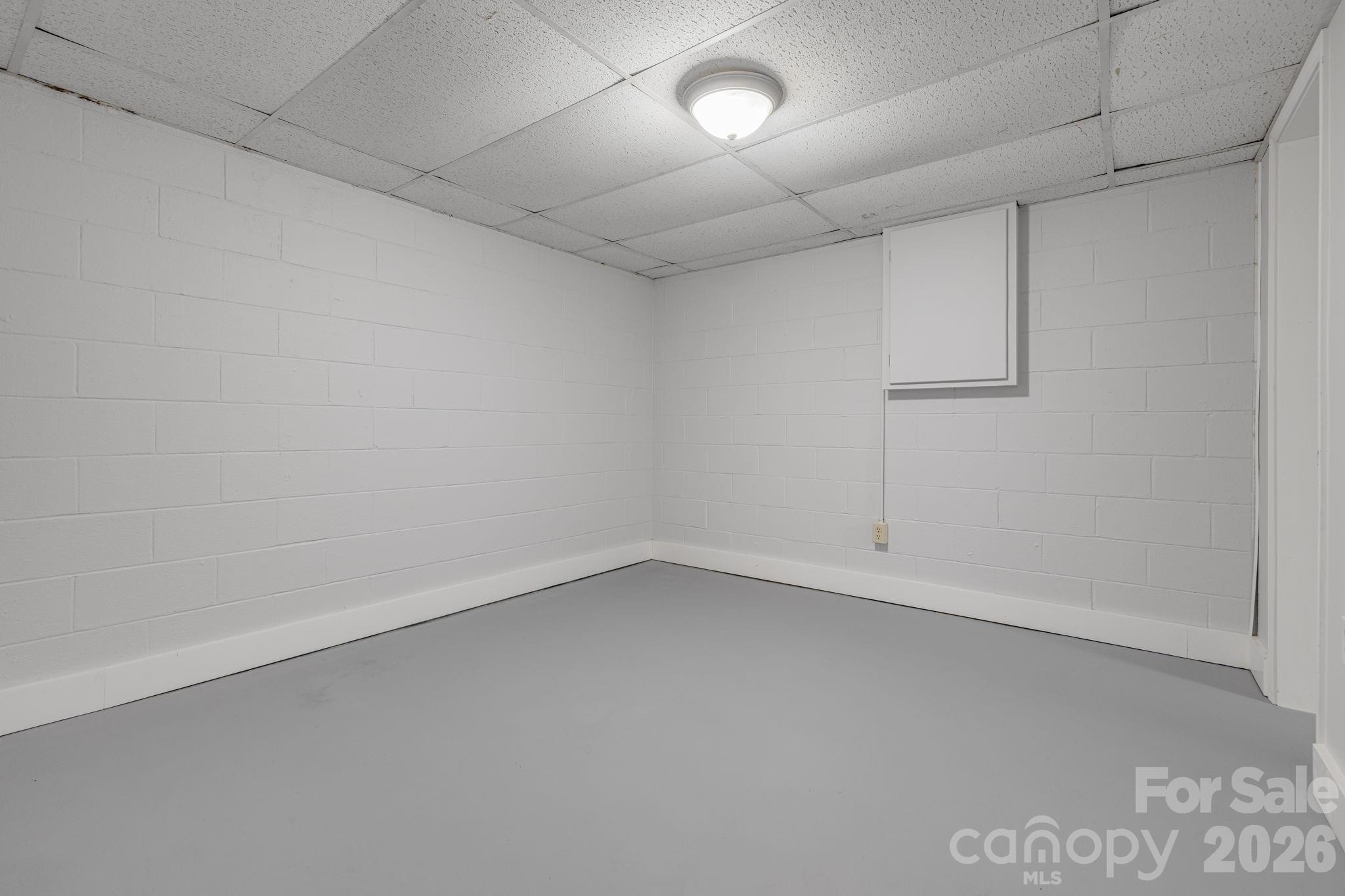 downstairs living area/bonus room - 25 Hickory Tree Road, Asheville