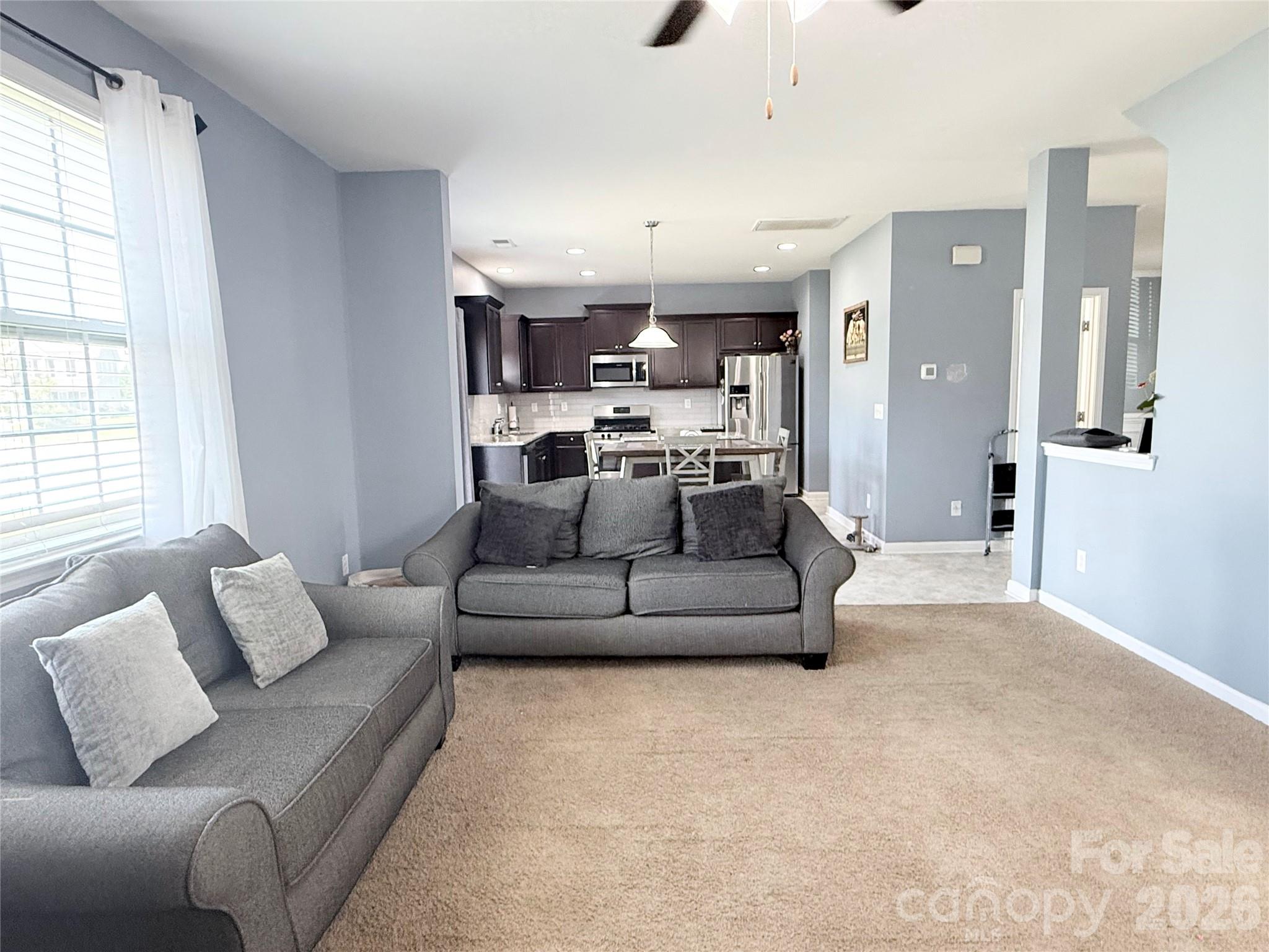 Living room - 107 Longleaf Drive, Mooresville