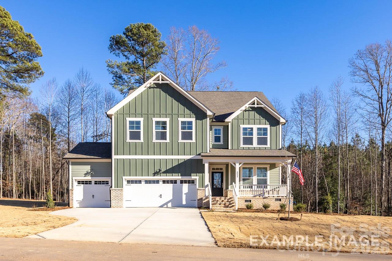 Example exterior w 3 car garage - 171 Windgate Way, Mooresville