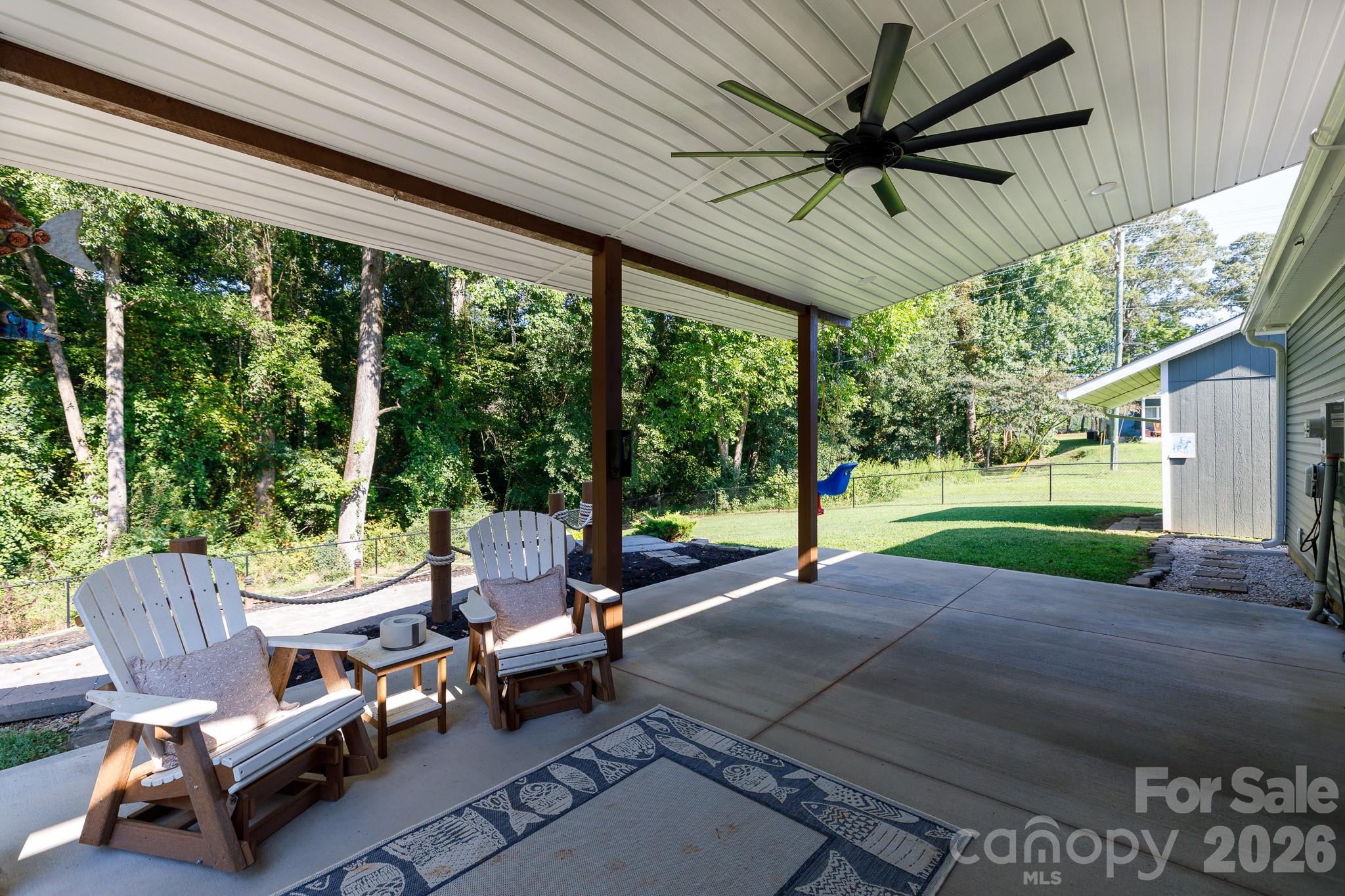 Pergola Area - 119 Fairmont Street, Clover