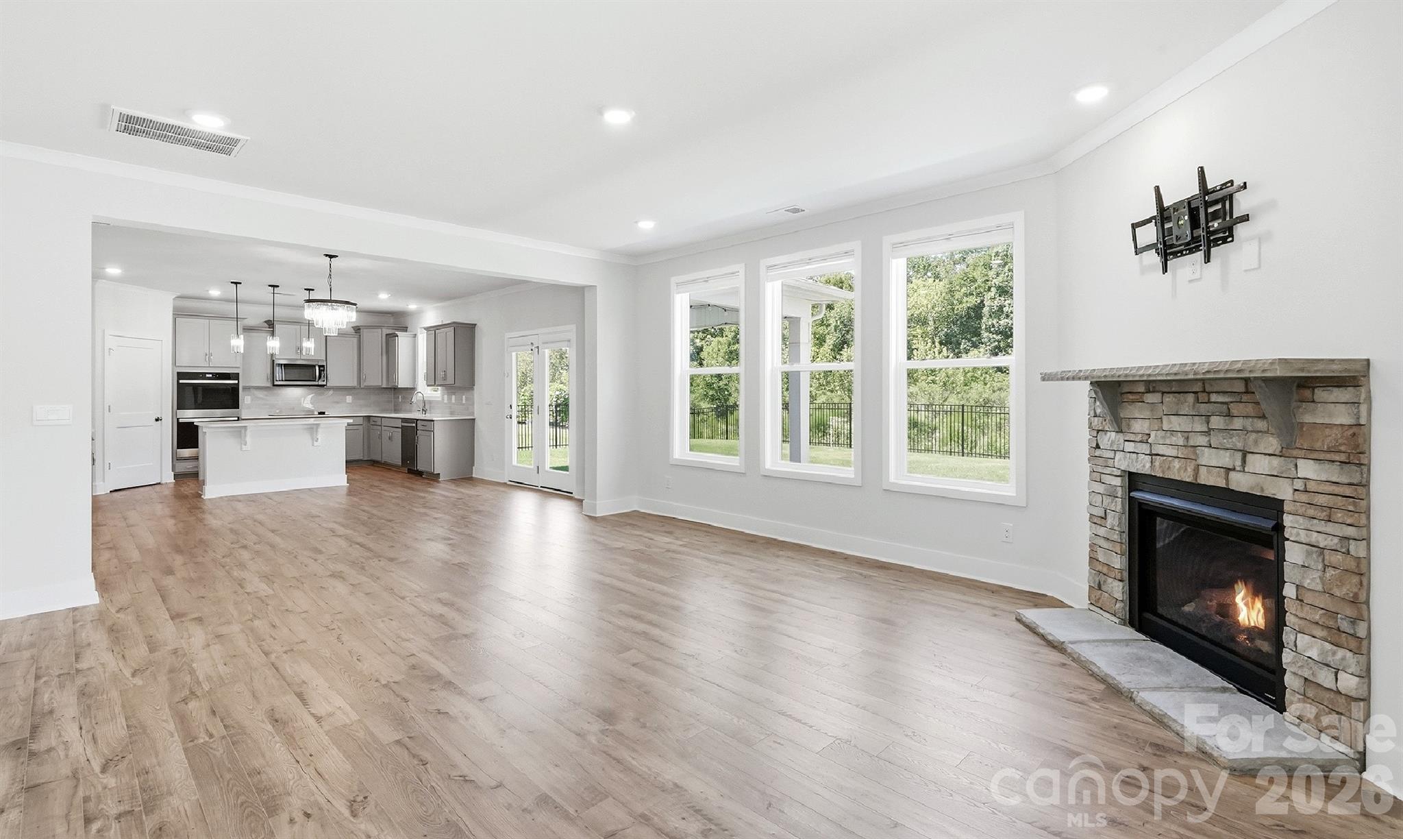 Open Floor Plan - 1060 Merganser Way, Indian Trail