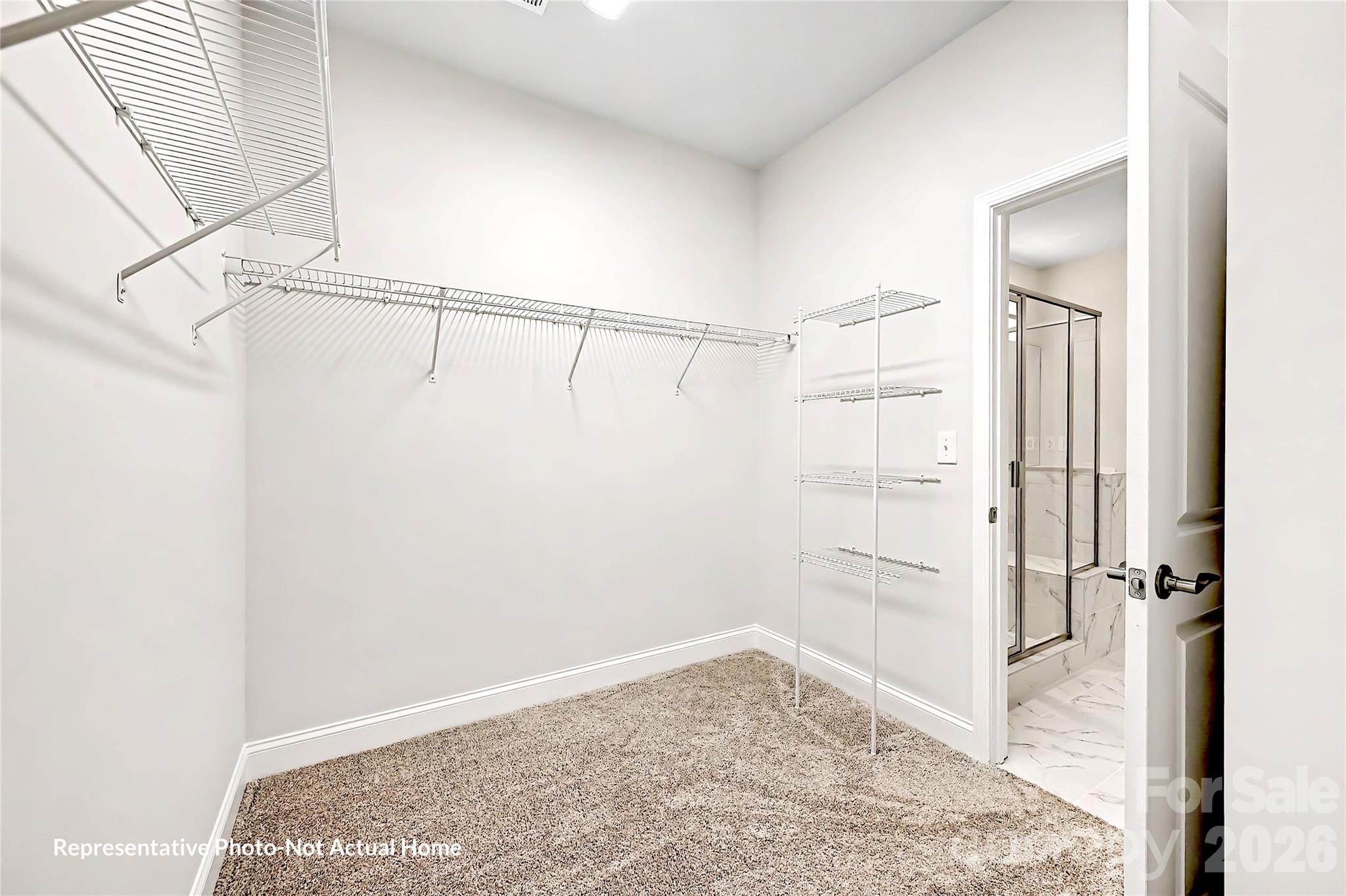 Main Bedroom Closet-Bordeaux - 10231 Rainier Trail Drive NW, Huntersville