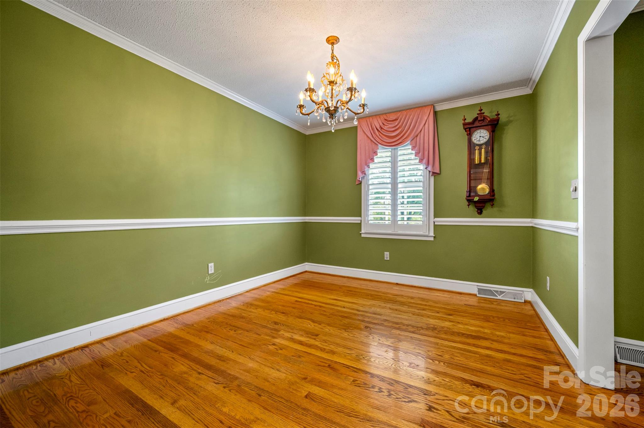 Dining Room - 1360 Harris Holly Springs Road, Rutherfordton