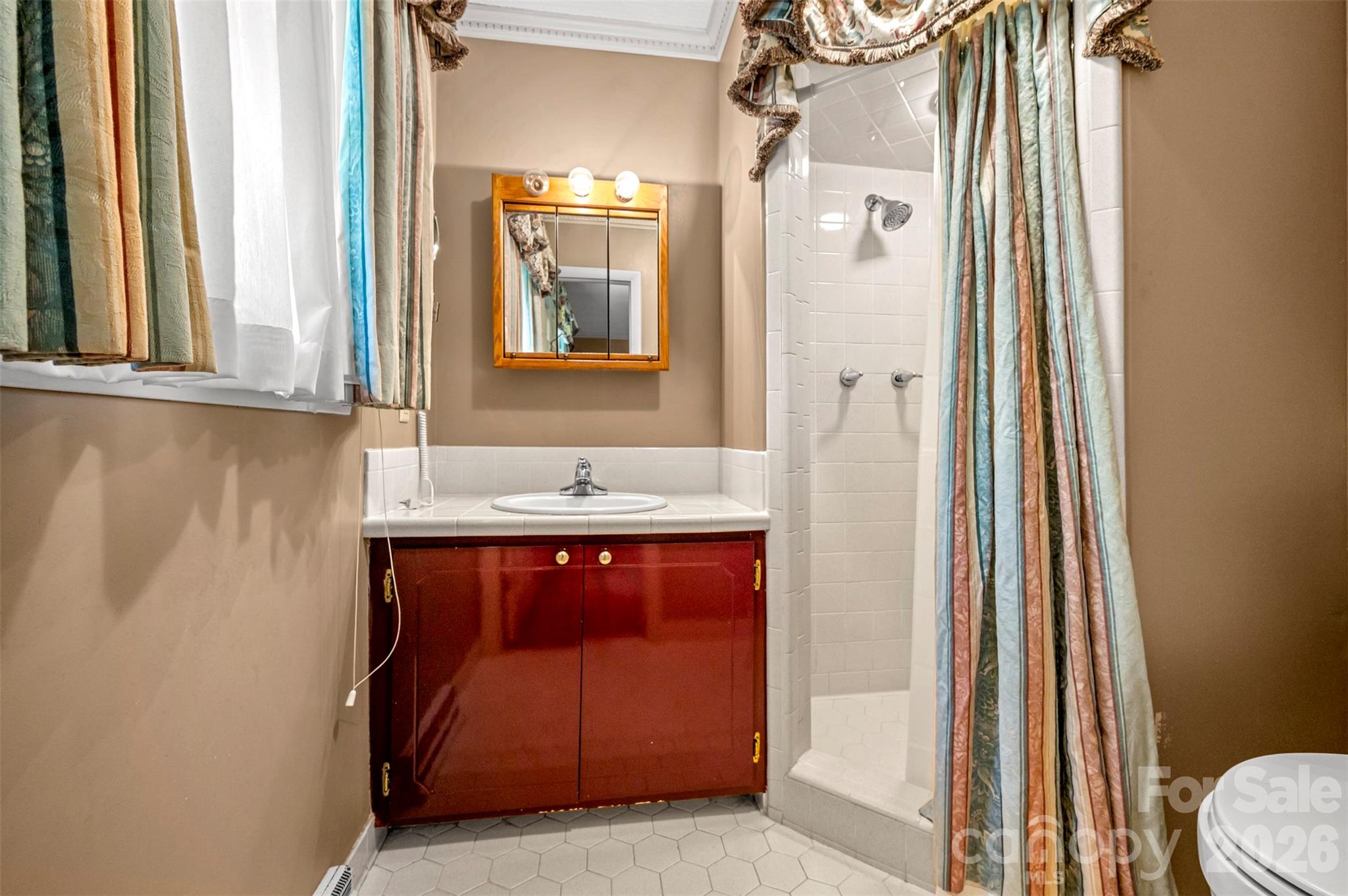Primary Bathroom - 1360 Harris Holly Springs Road, Rutherfordton