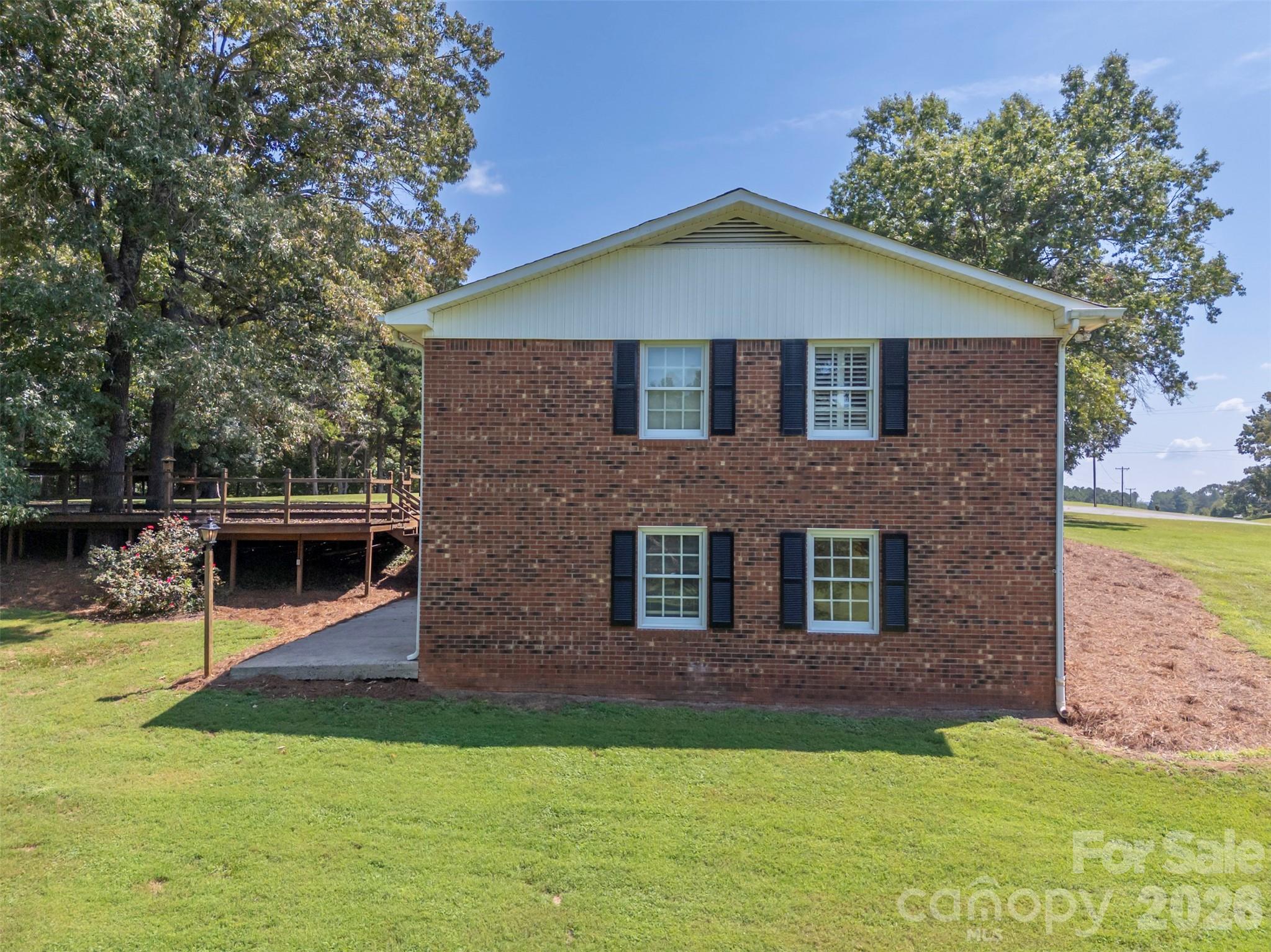 Side of Home - 1360 Harris Holly Springs Road, Rutherfordton