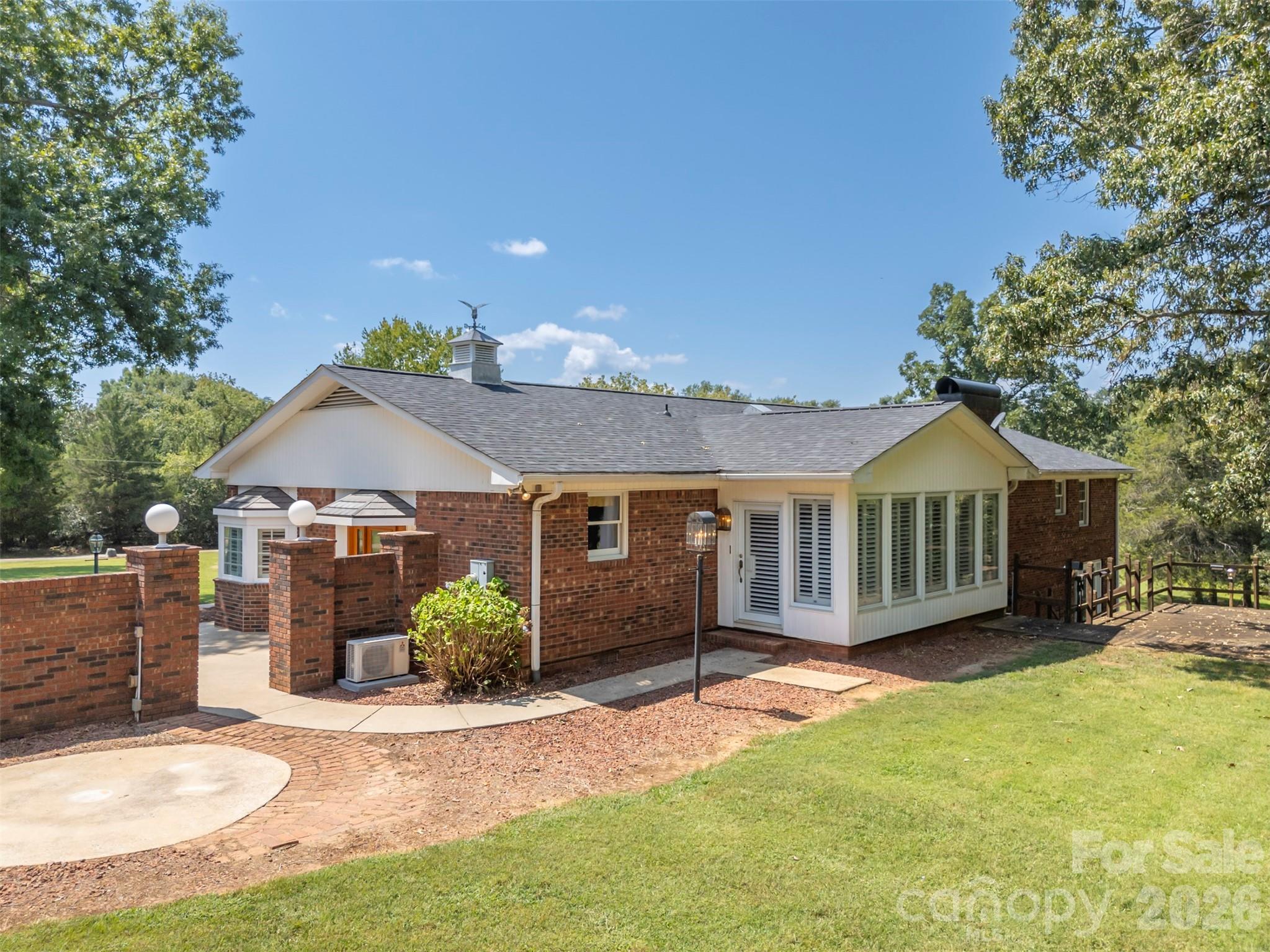 Side of Home - 1360 Harris Holly Springs Road, Rutherfordton