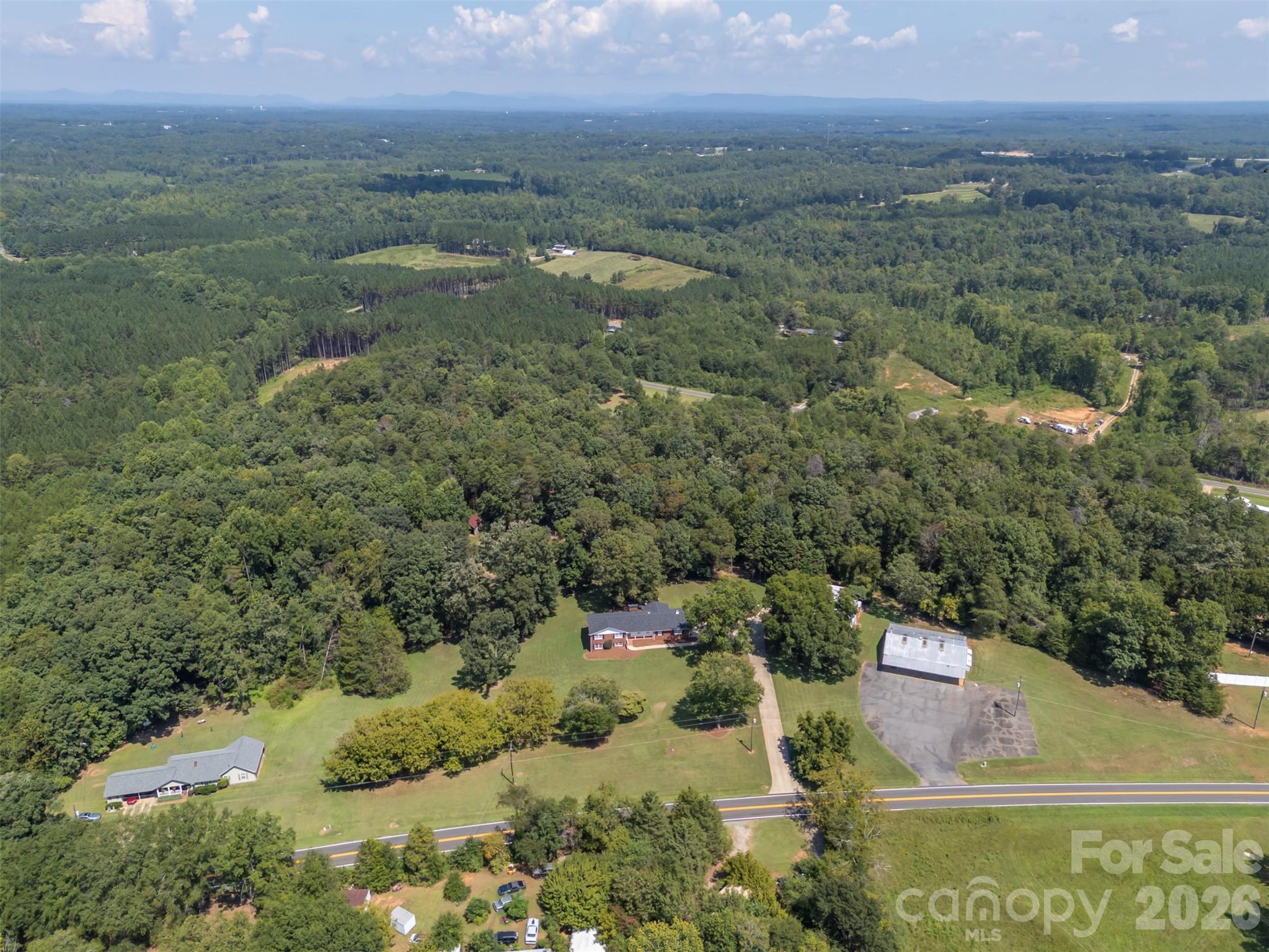Ariel View - 1360 Harris Holly Springs Road, Rutherfordton