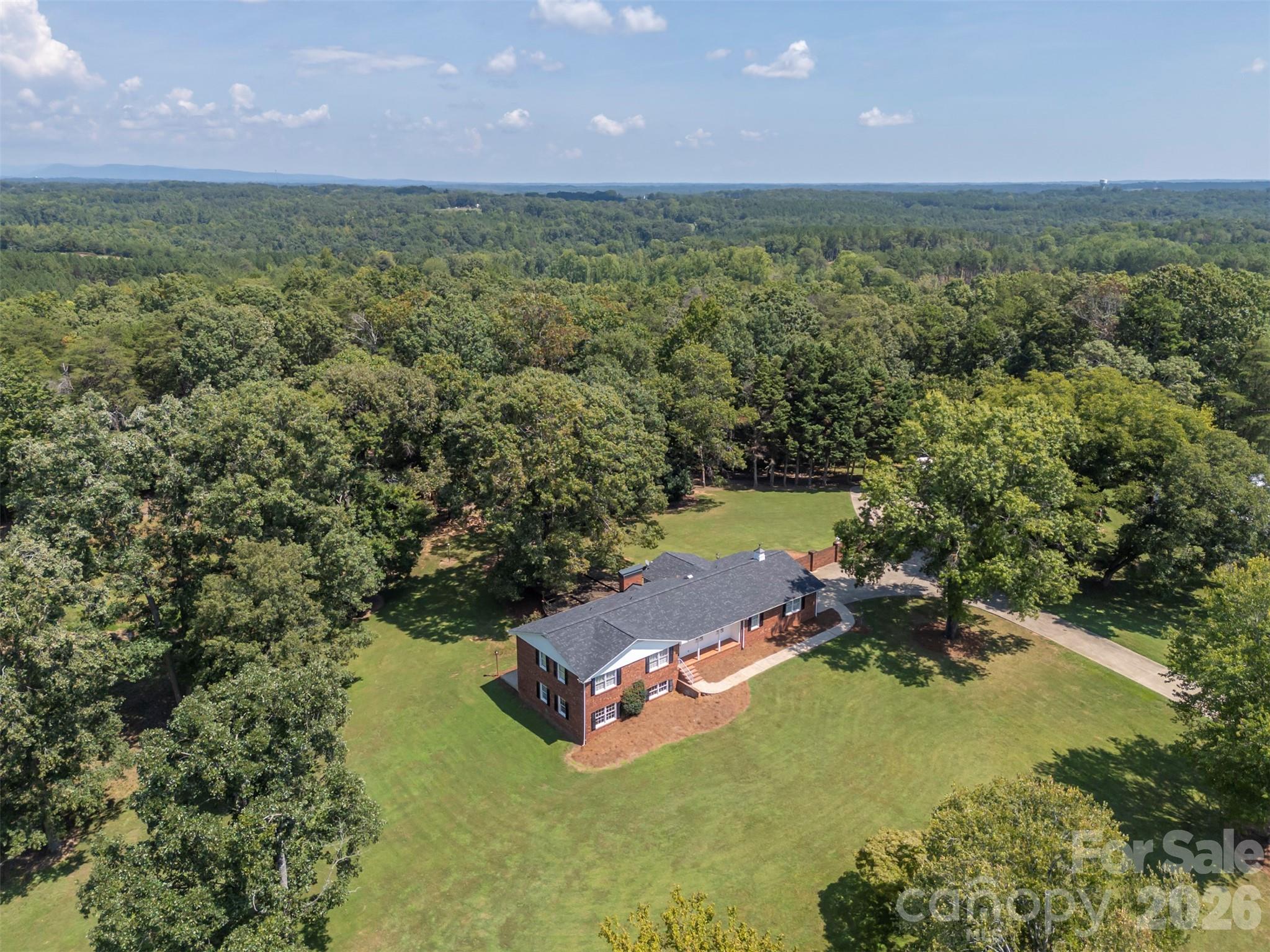 Ariel View - 1360 Harris Holly Springs Road, Rutherfordton