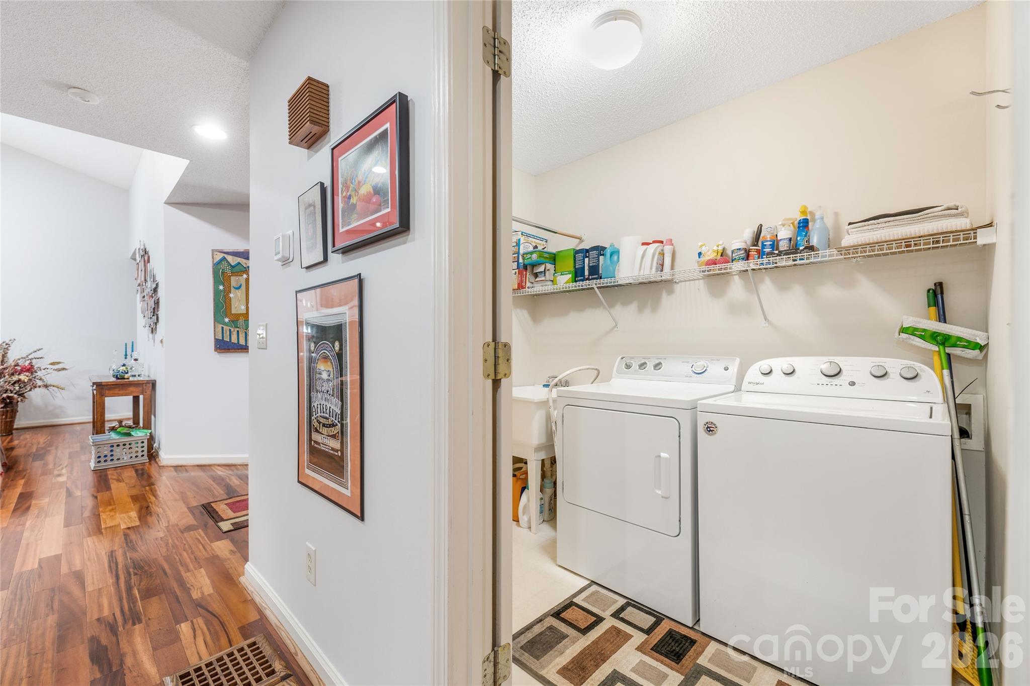 Laundry w/ access to the two car garage. - 31 Hillcreek Drive, Asheville
