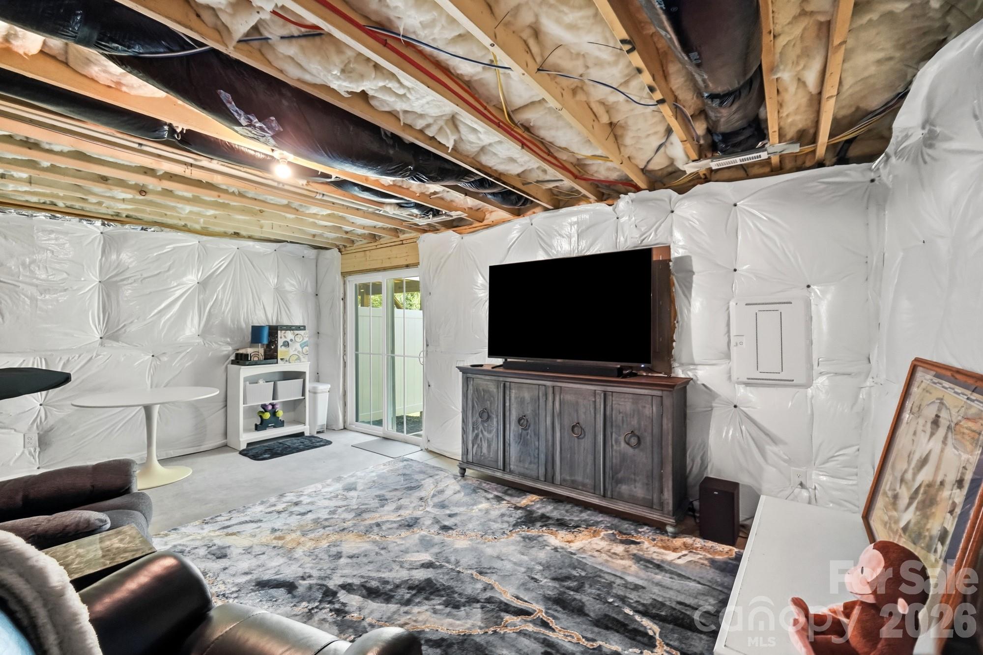 Unfinished basement - 5965 Granbury Drive, Kannapolis
