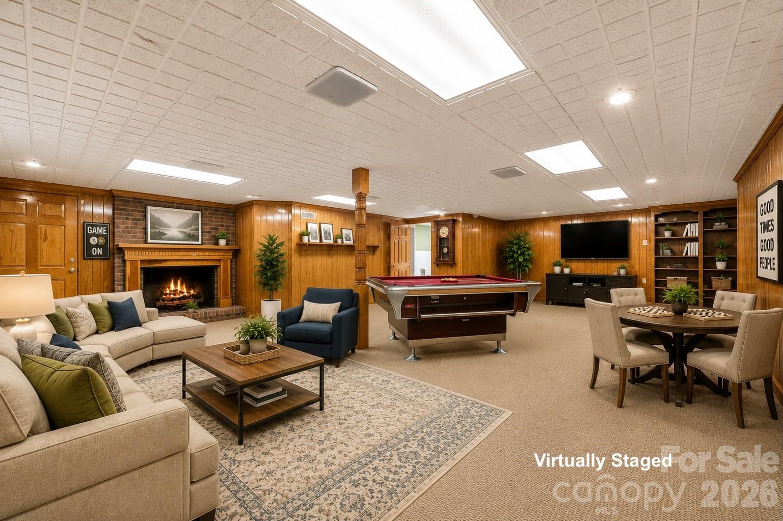 Family Room - 1360 Harris Holly Springs Road, Rutherfordton