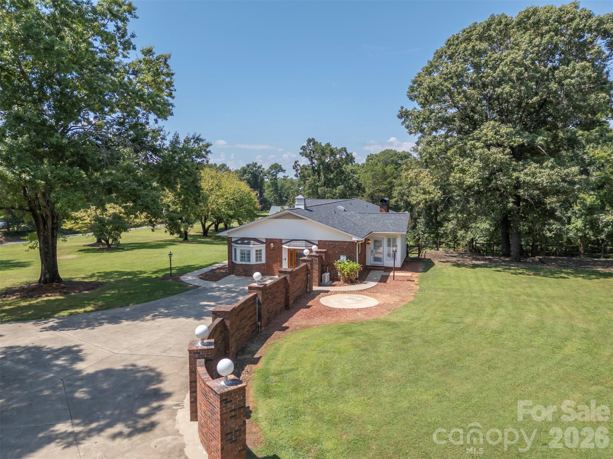 Side of Home - 1360 Harris Holly Springs Road, Rutherfordton