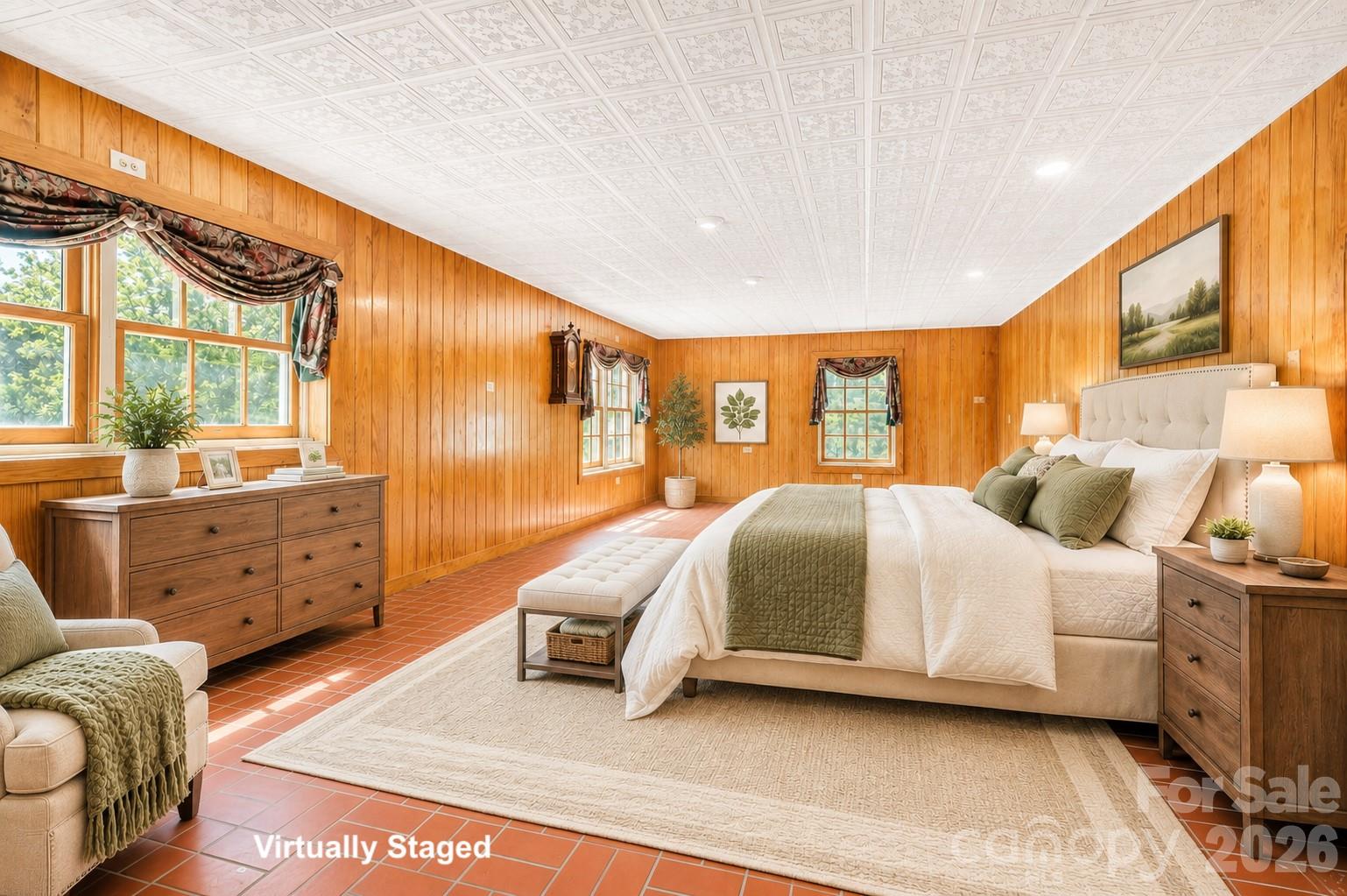 Basement Bedroom - 1360 Harris Holly Springs Road, Rutherfordton