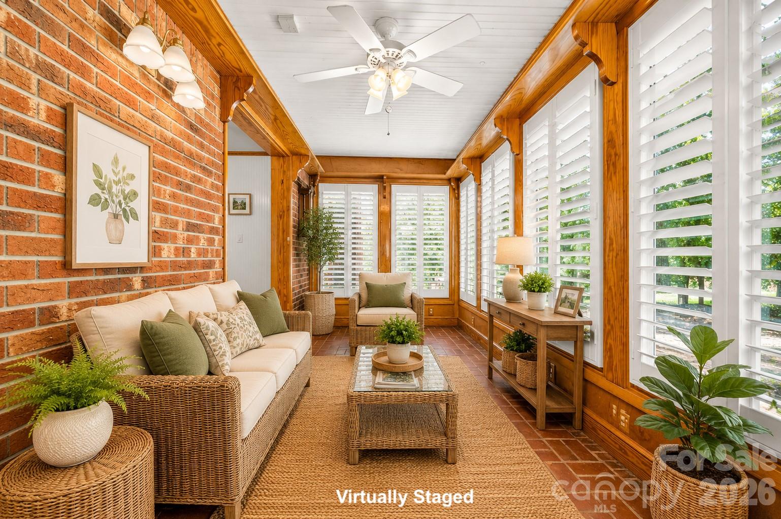Sunroom - 1360 Harris Holly Springs Road, Rutherfordton