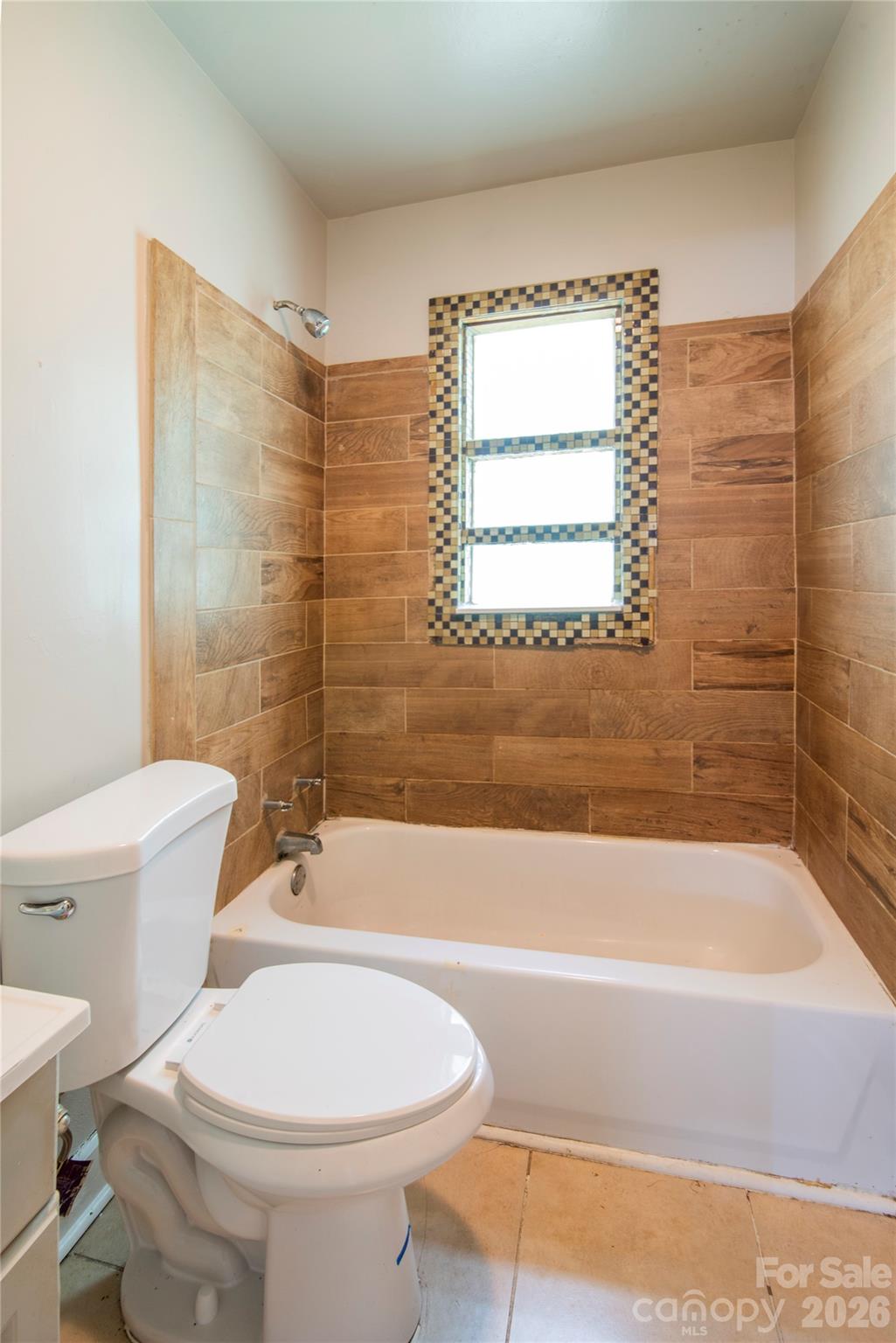 Rear unit bathroom - 1812 Catherine Simmons Avenue, Charlotte
