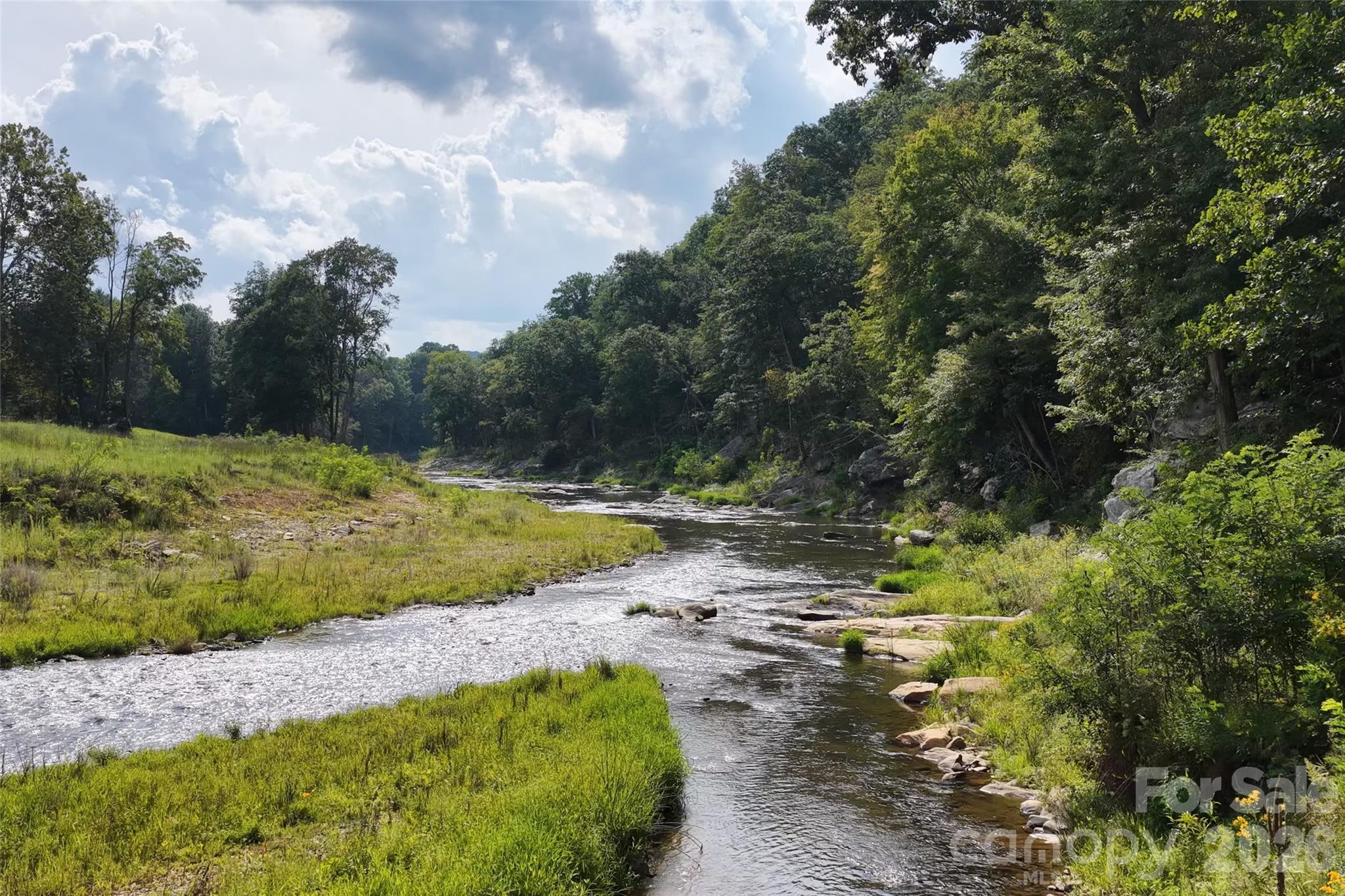 View's down river. Feel like Wyoming in NC! - 791 Mckinney Road, Burnsville