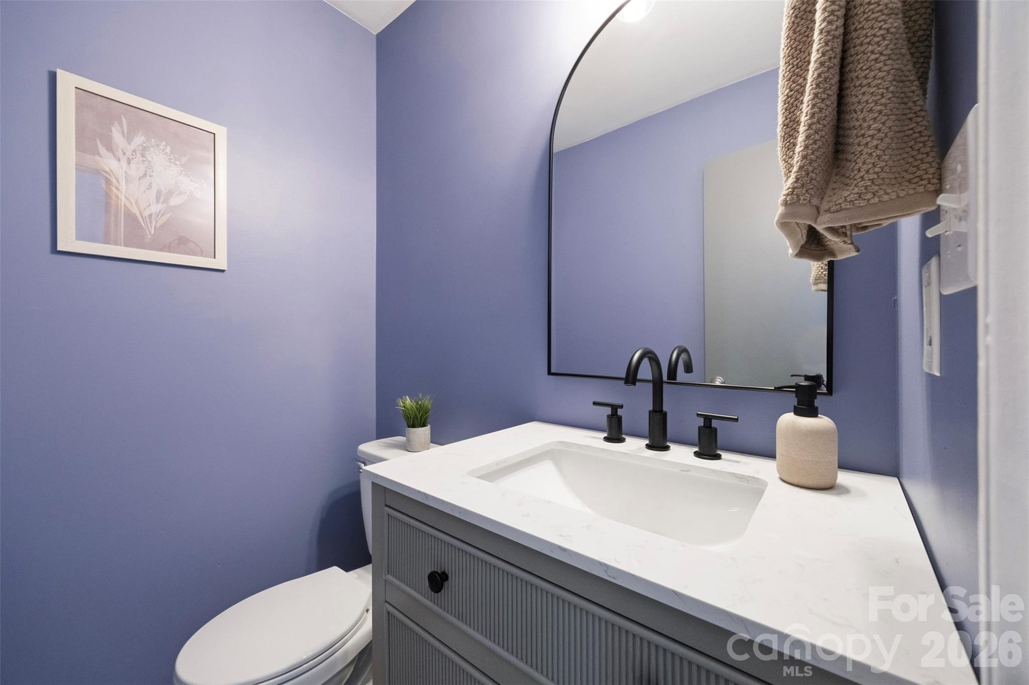 Half Bath on main level - 3015 Point Clear Drive, Tega Cay