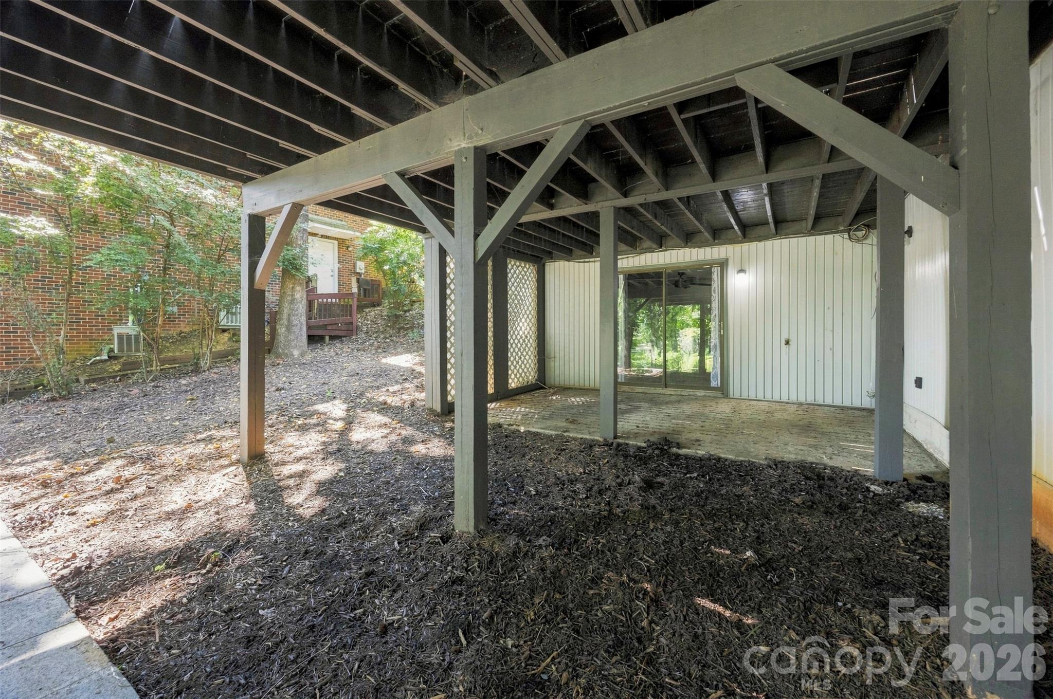 Patio outside of the primary bedroom - 3015 Point Clear Drive, Tega Cay