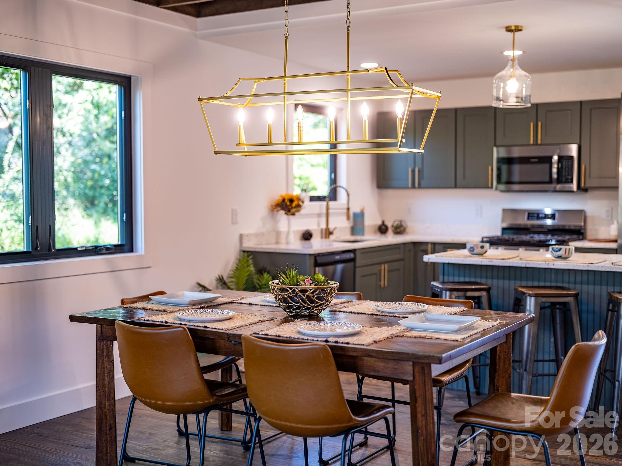Lovely Kitchen and Dining Finishes - 138 Shiloh Road, Asheville
