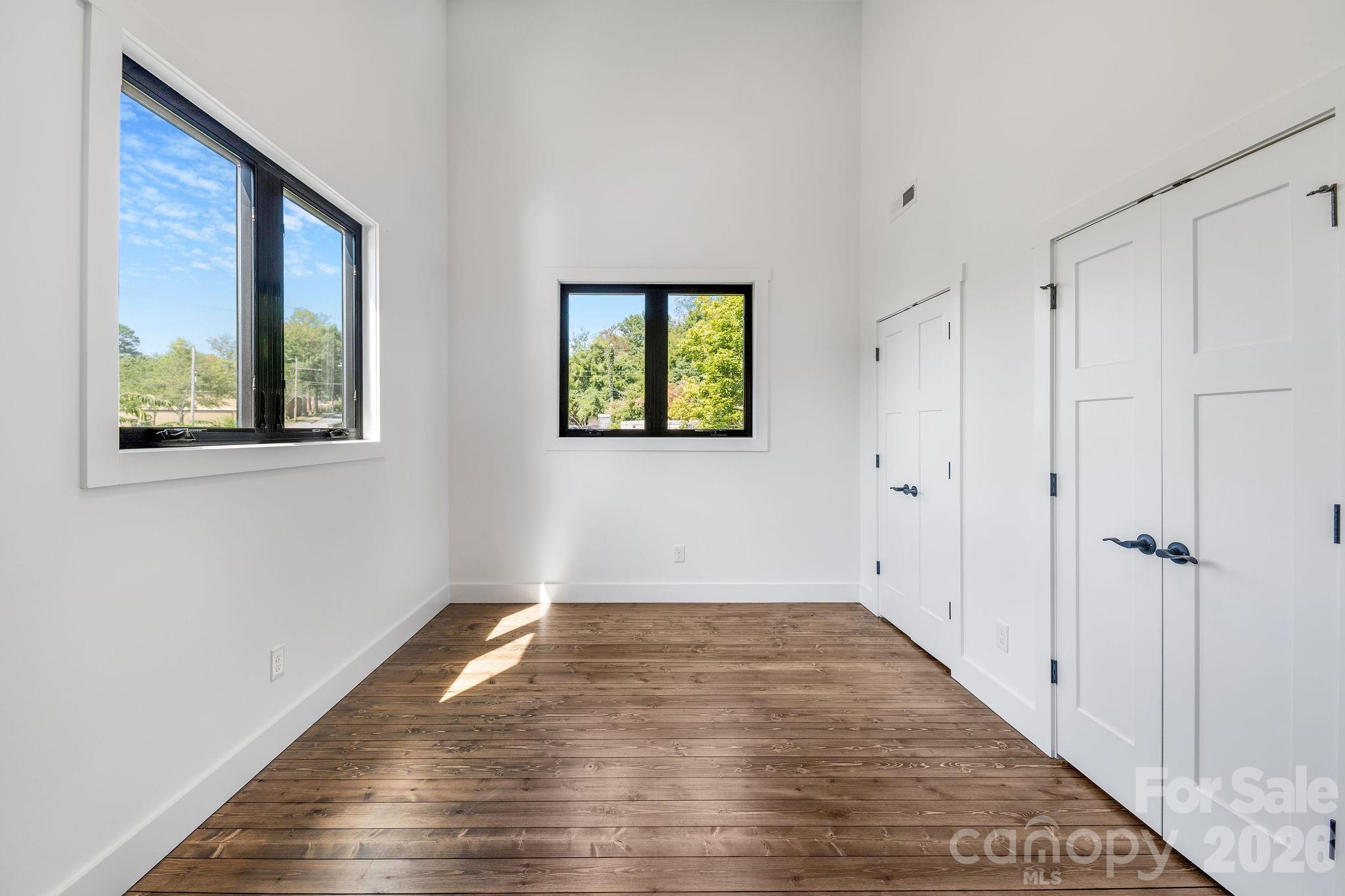 Third Upper Level Bedroom with Vaulted Ceilings - 138 Shiloh Road, Asheville